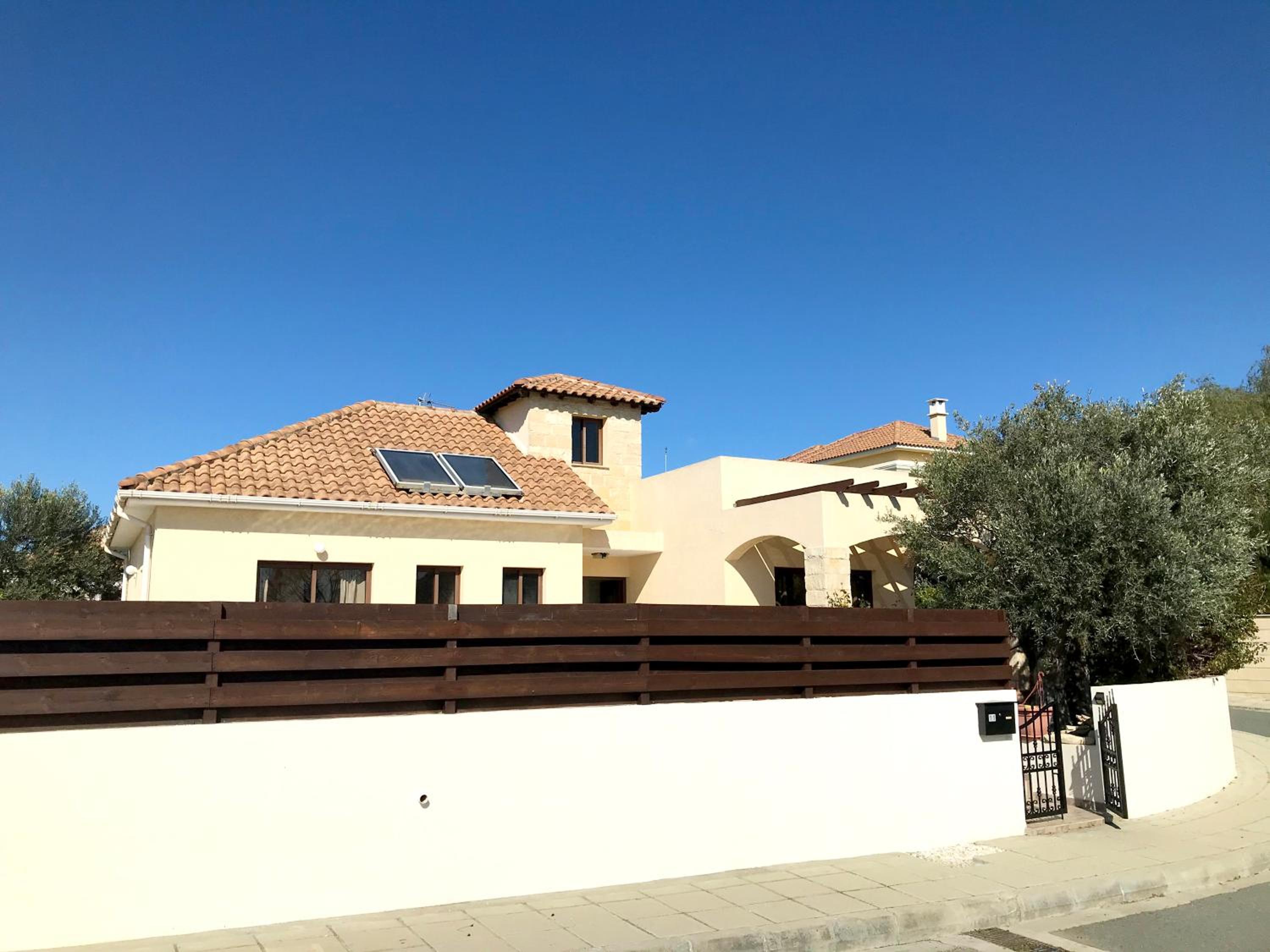 Amathousia Villa with private pool and sea view