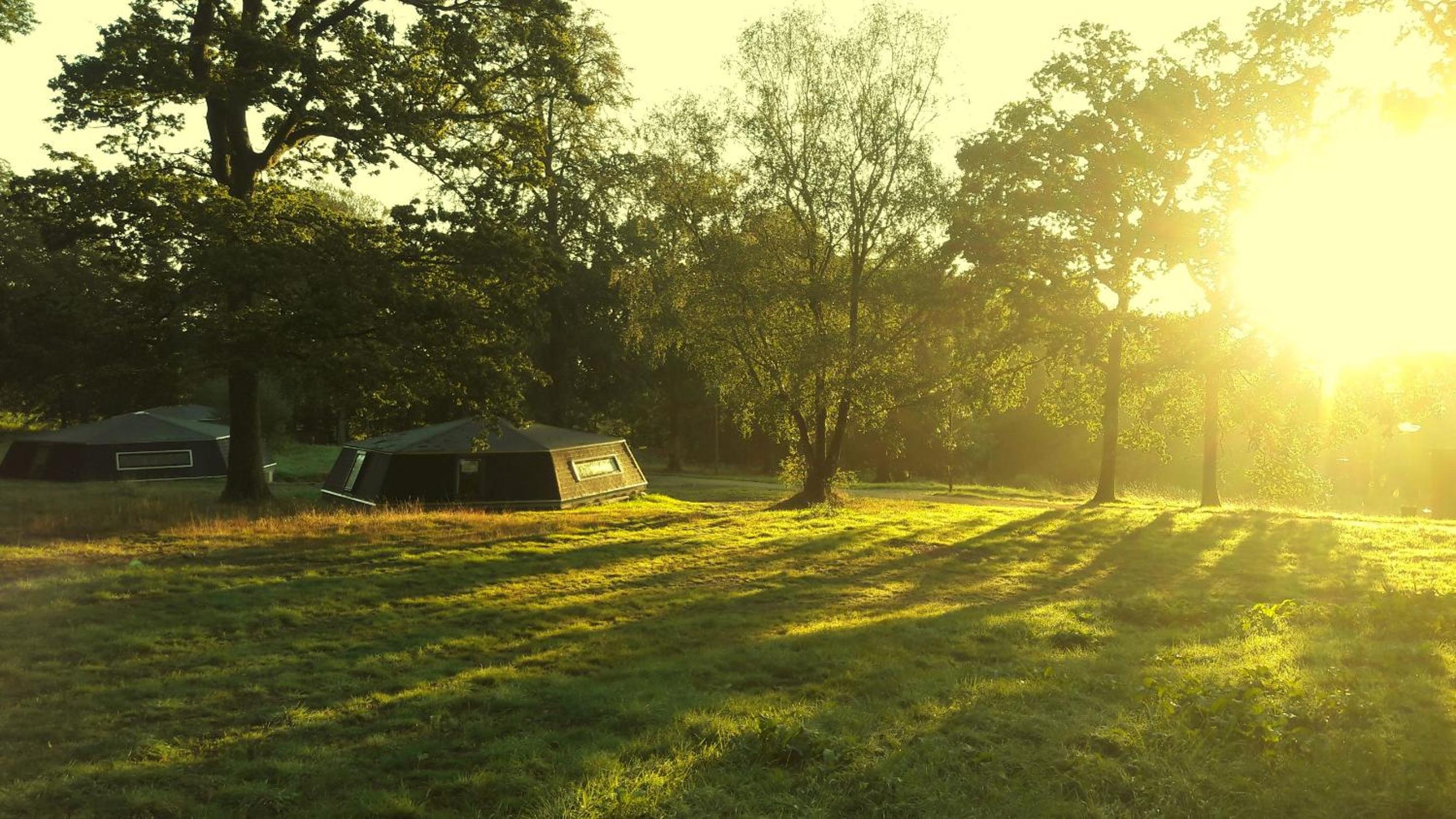 L'étape en forêt