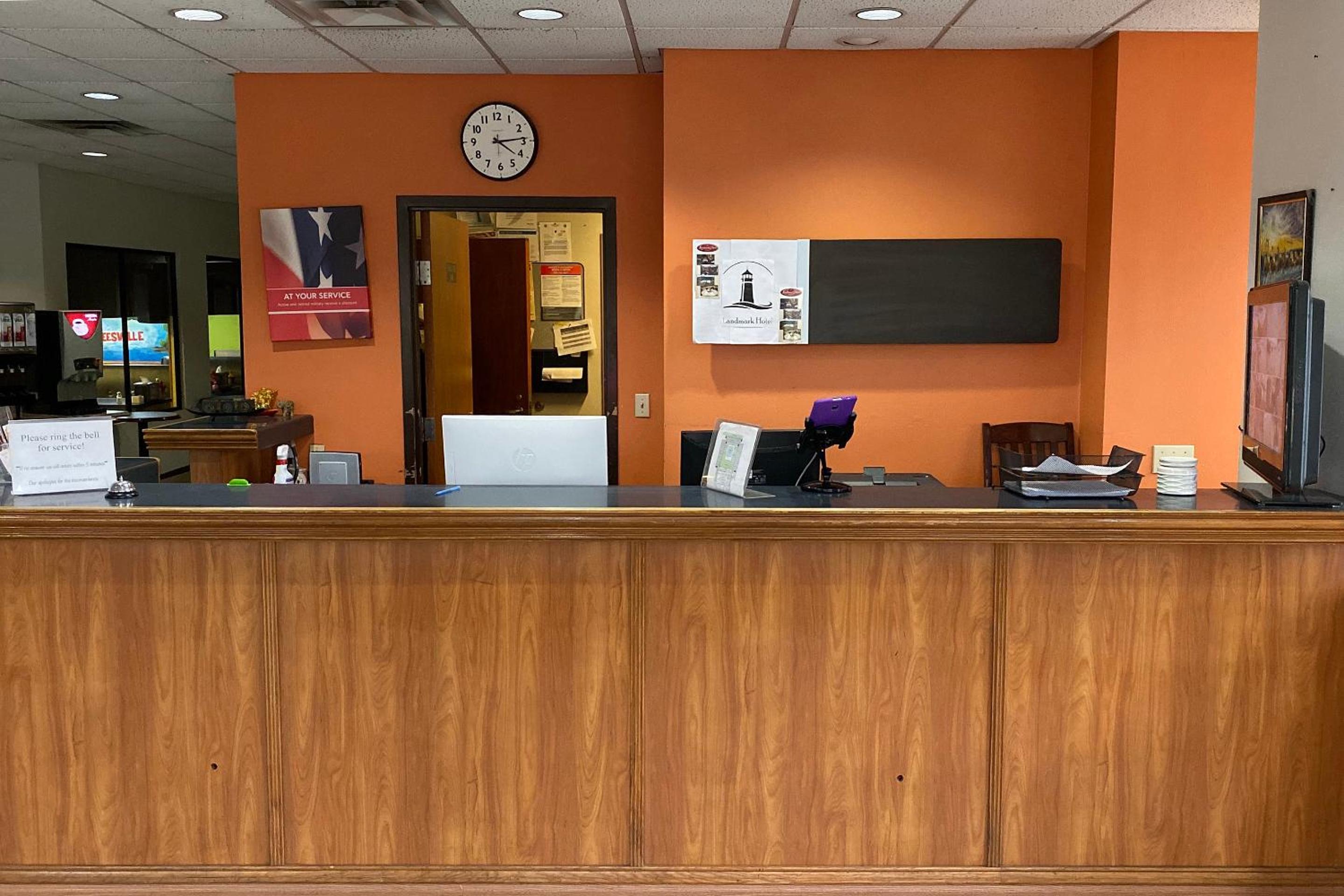 hotel reception