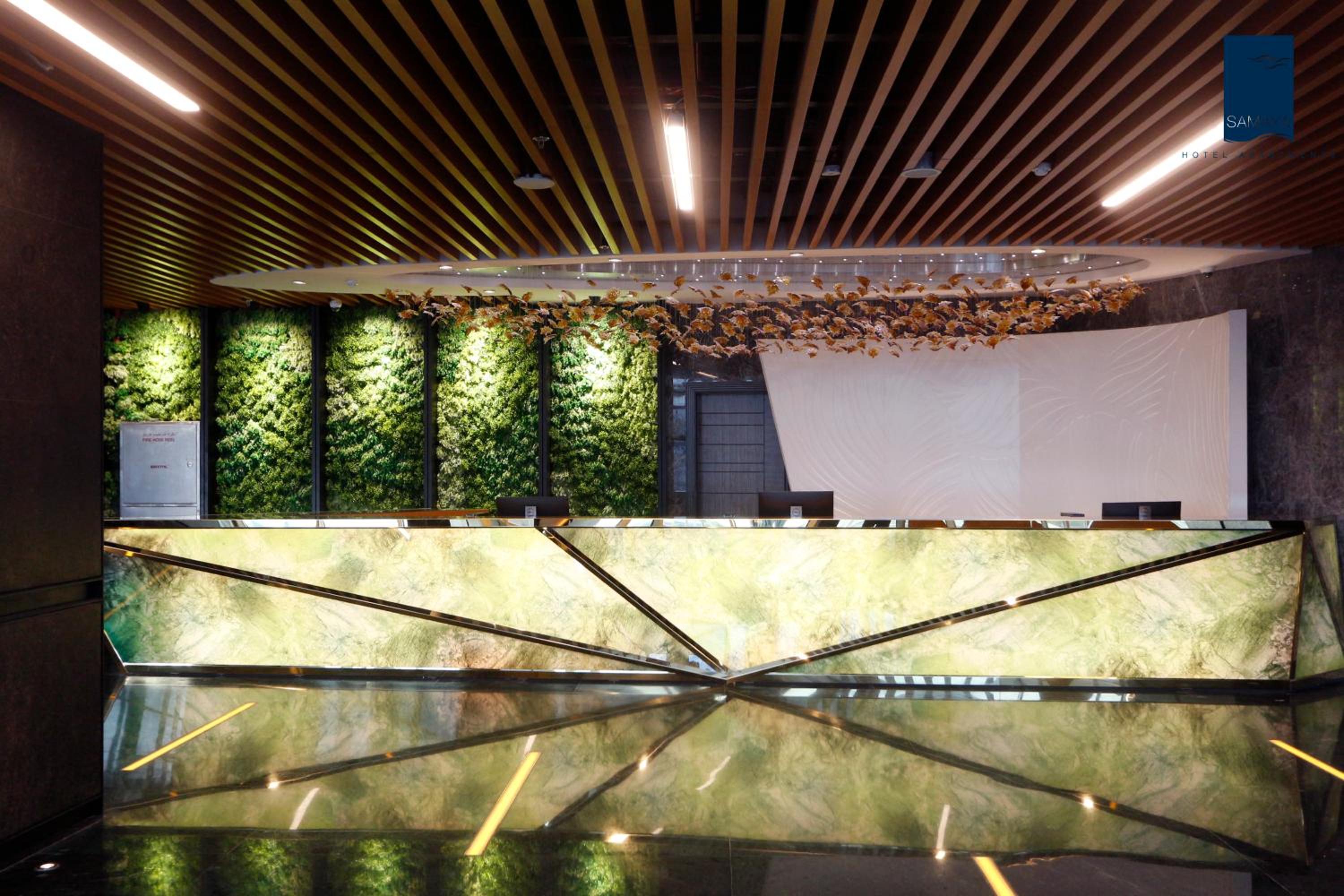 hotel reception