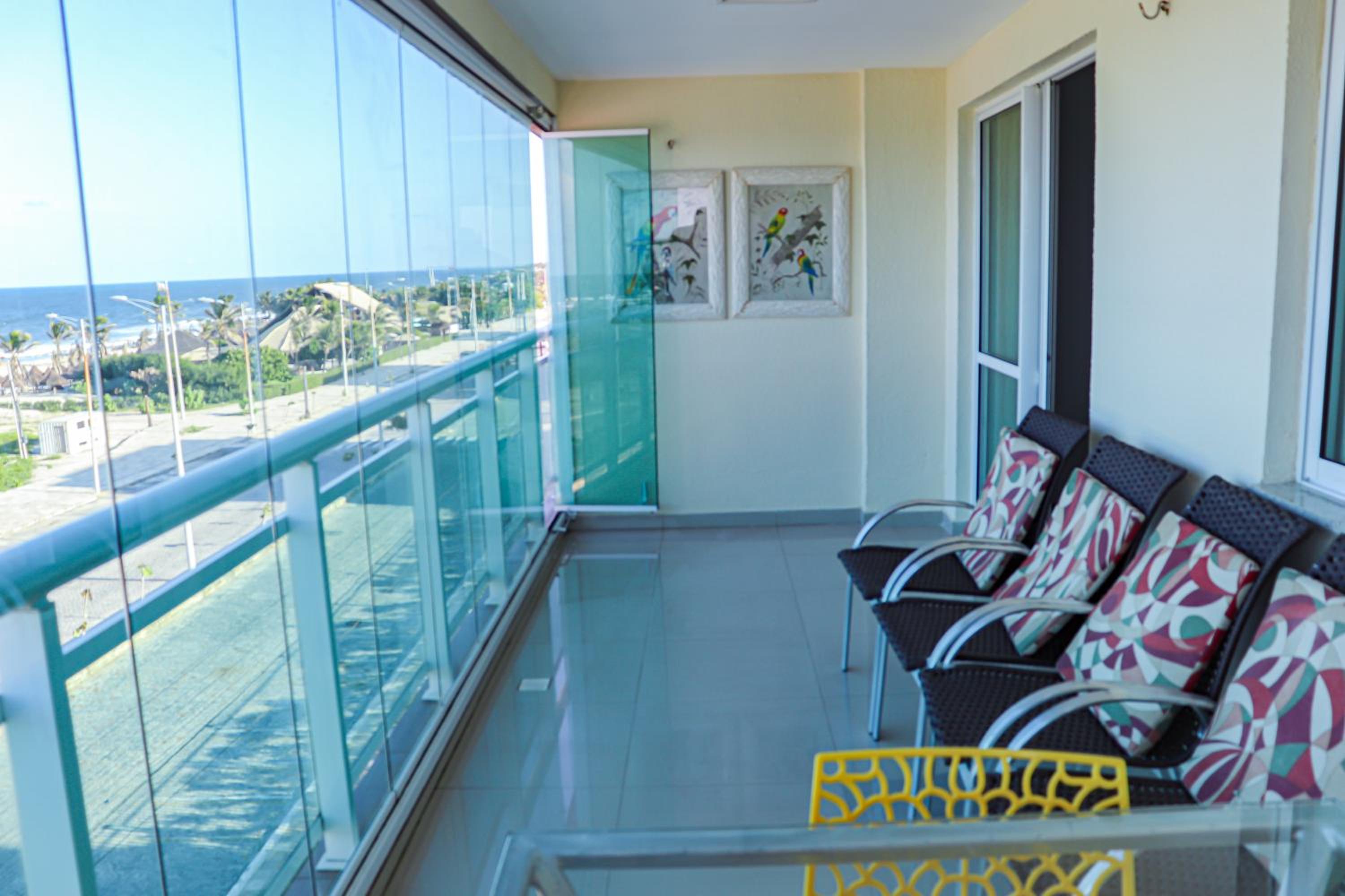 VG FUN - Apto 3 Quartos na Praia do Futuro - Vista Total pro Mar!