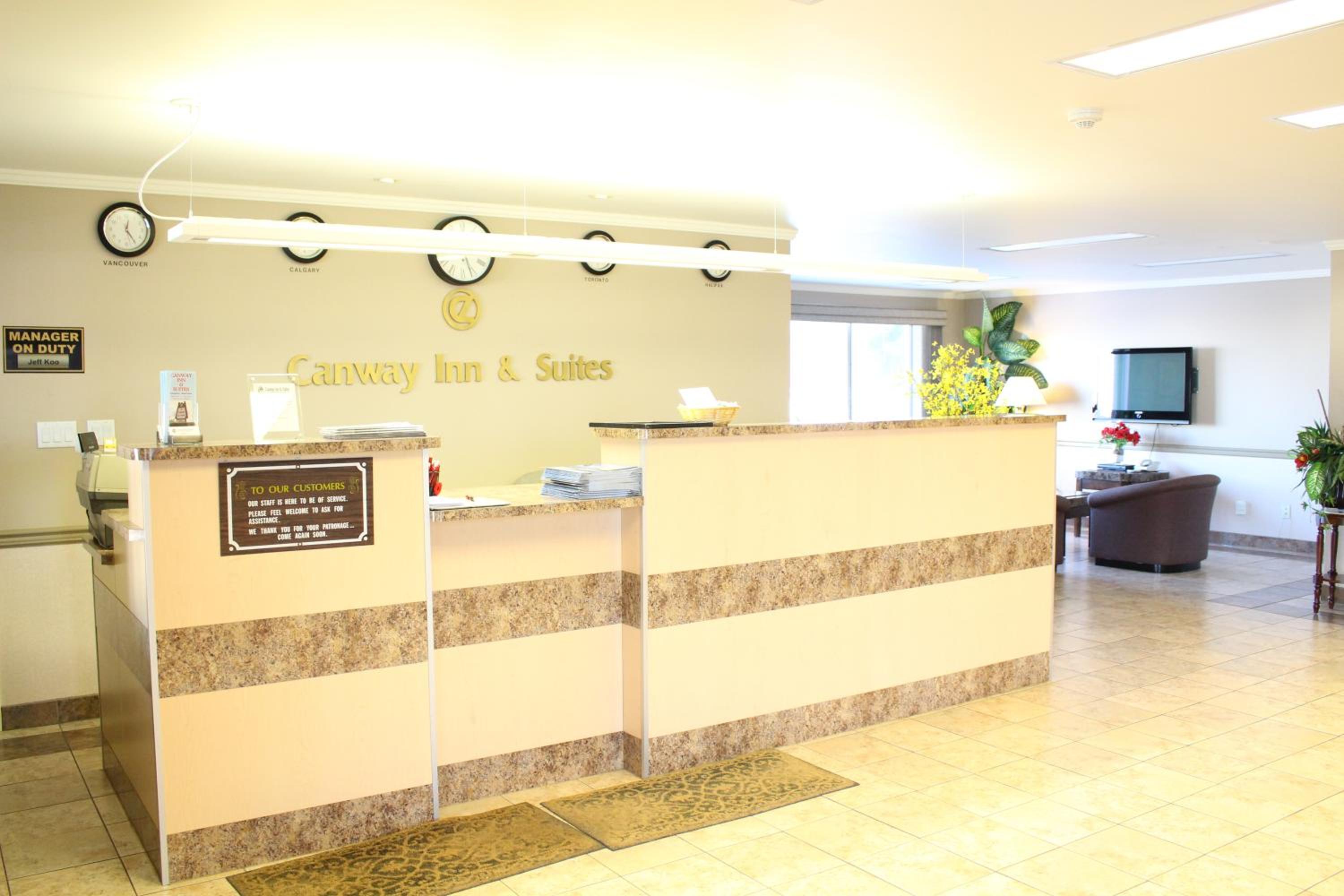 hotel reception