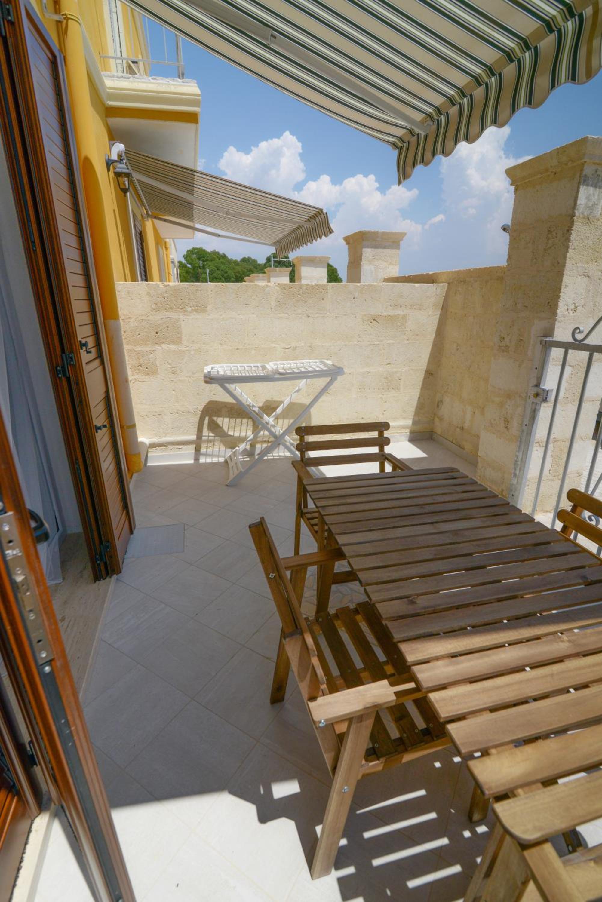 outdoor BBQ area
