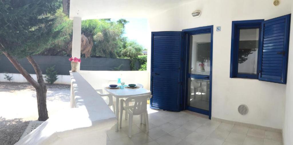 outdoor BBQ area