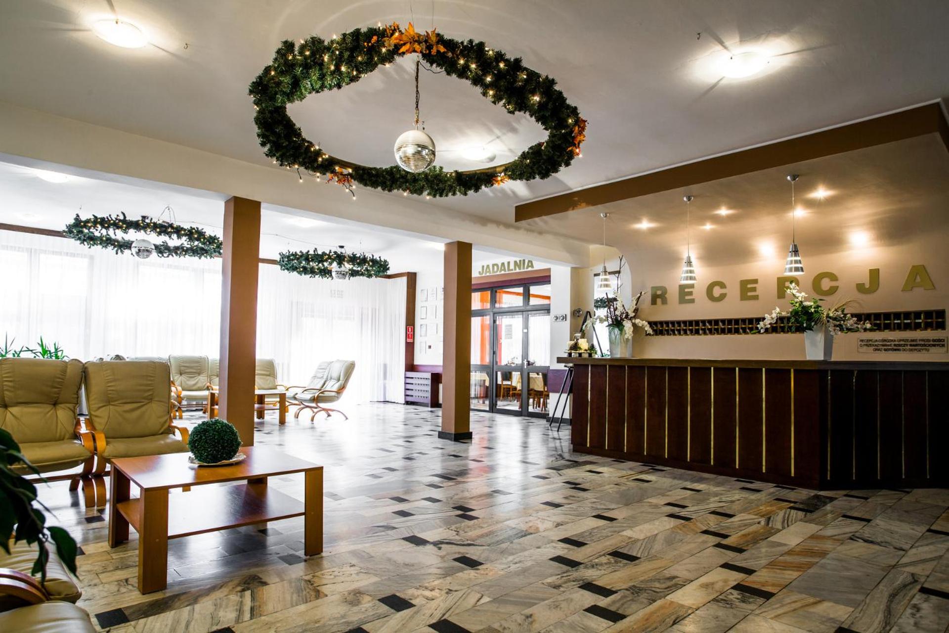 hotel reception
