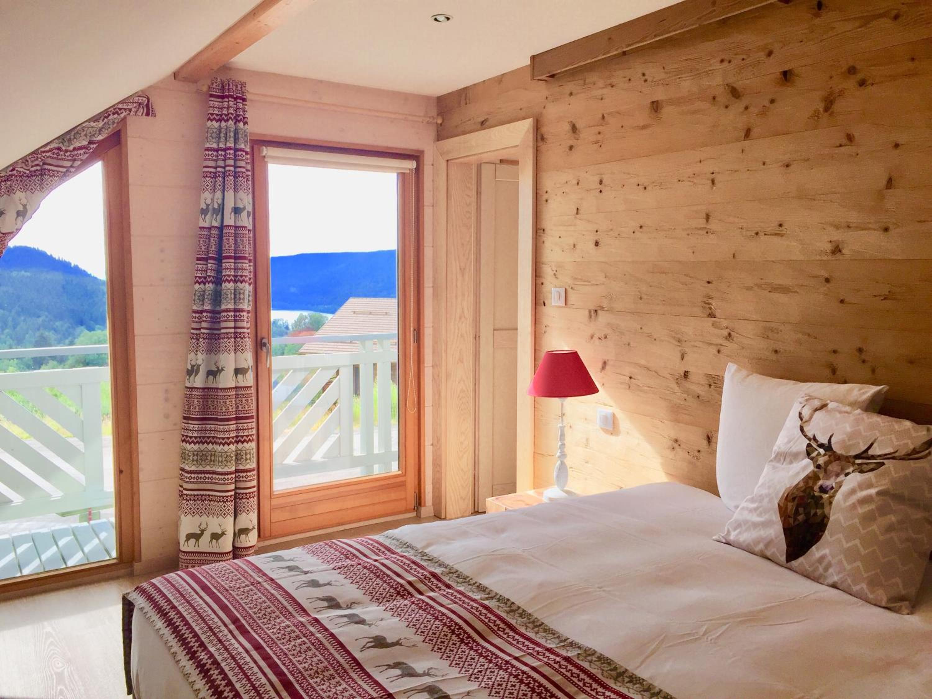 Chalet Le Flocon Bleu - Mauselaine avec vue sur le Lac de Gérardmer