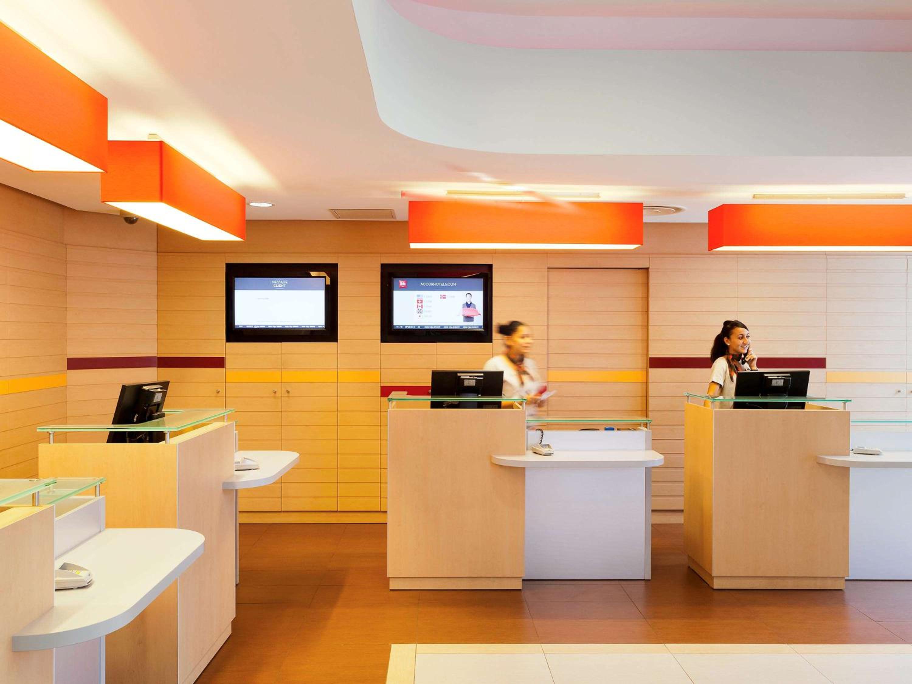 hotel reception