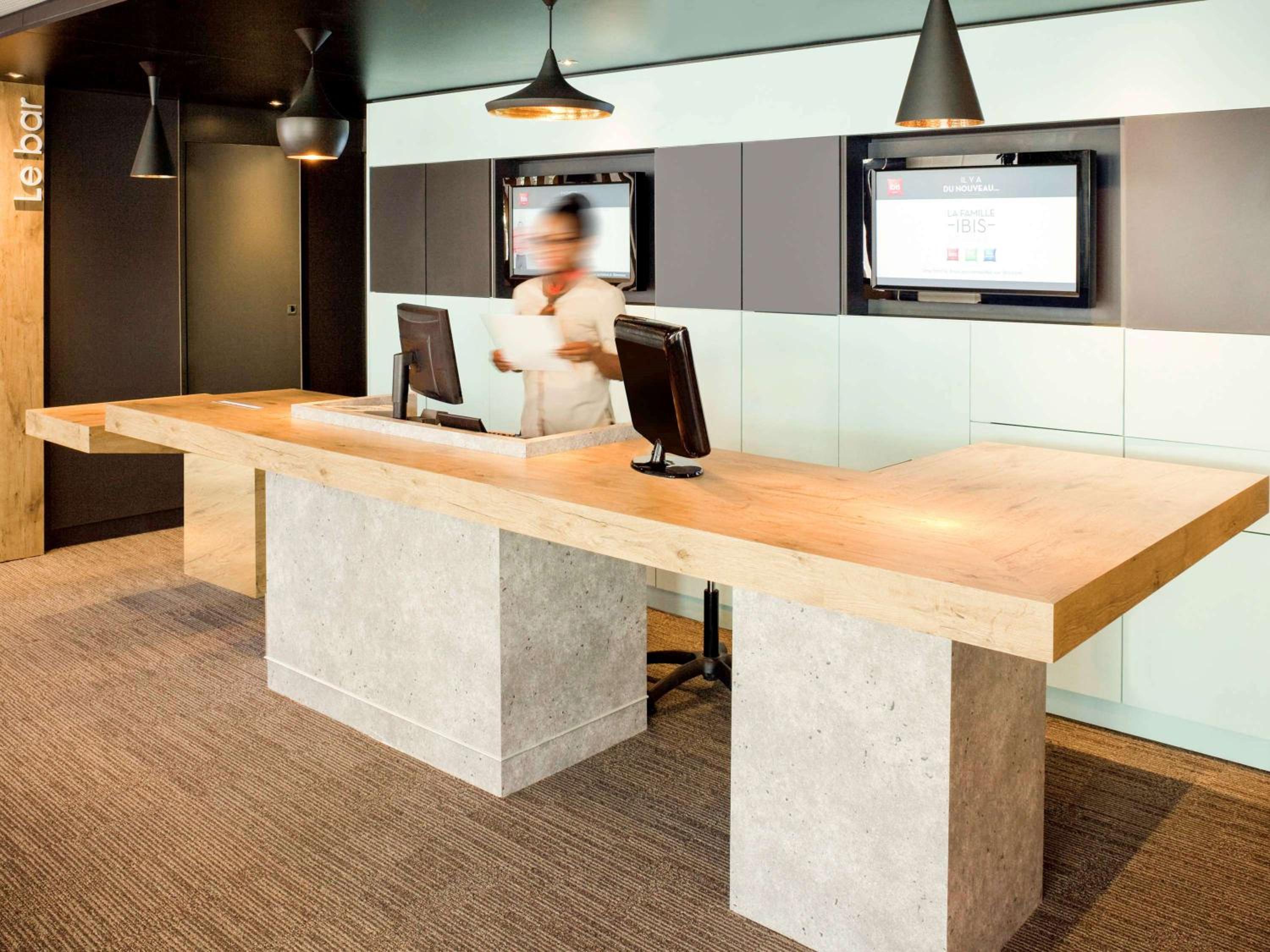 hotel reception