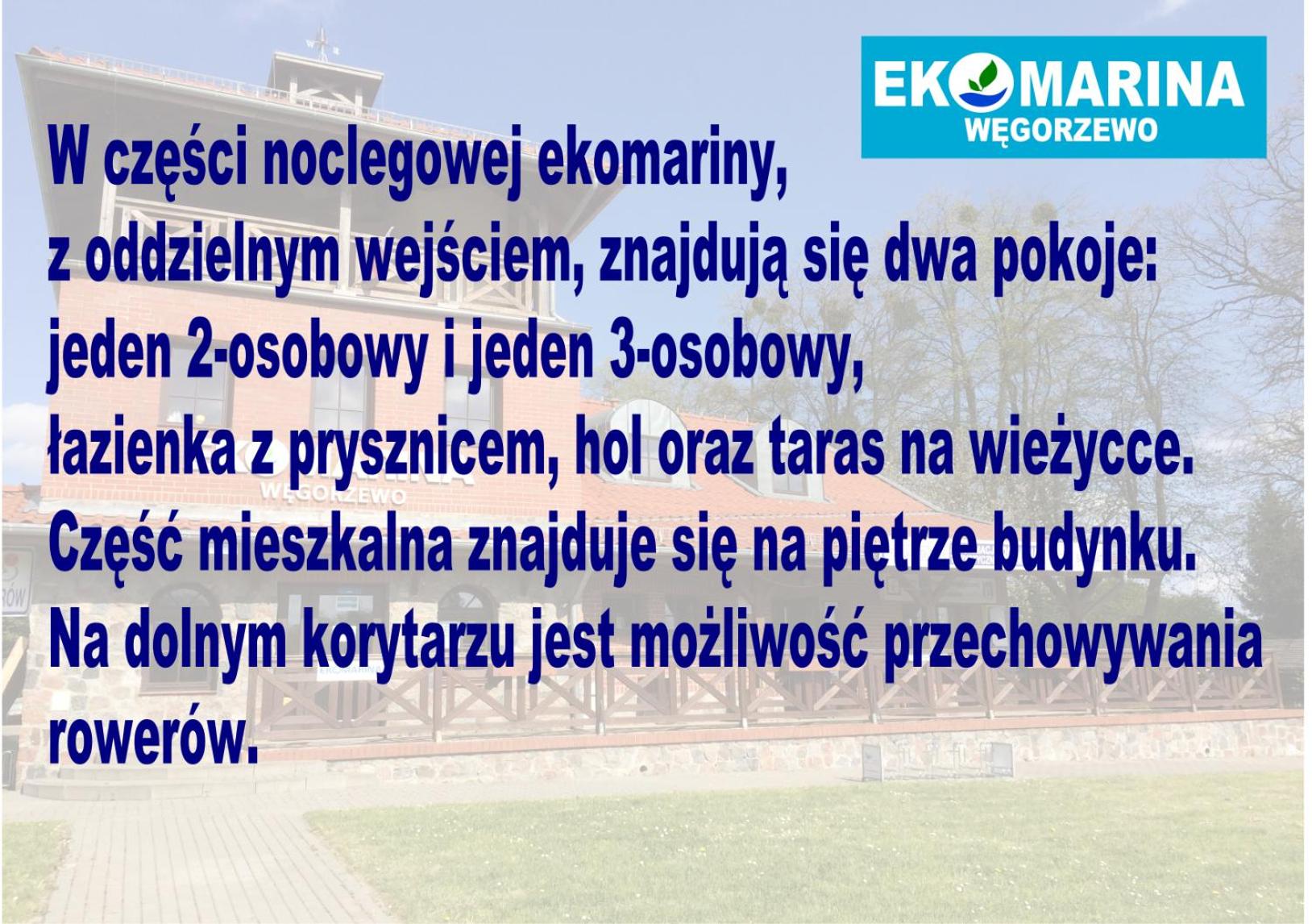Ekomarina - Pokój noclegowy 1 view 2