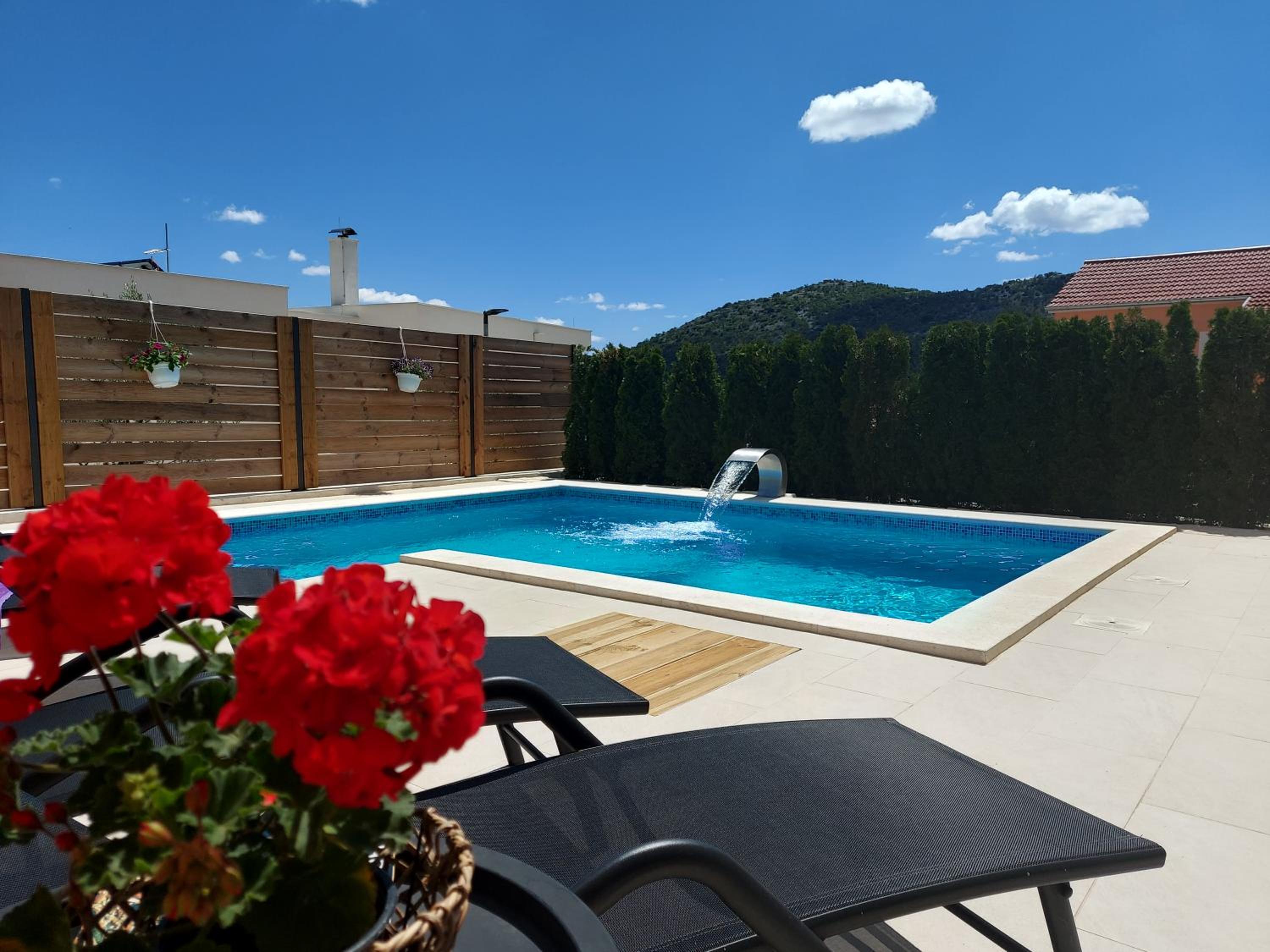 Villa Belitzein with swimming pool view 2