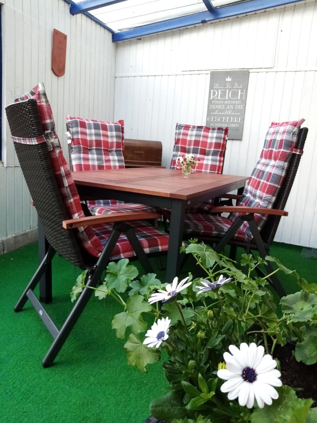 outdoor BBQ area