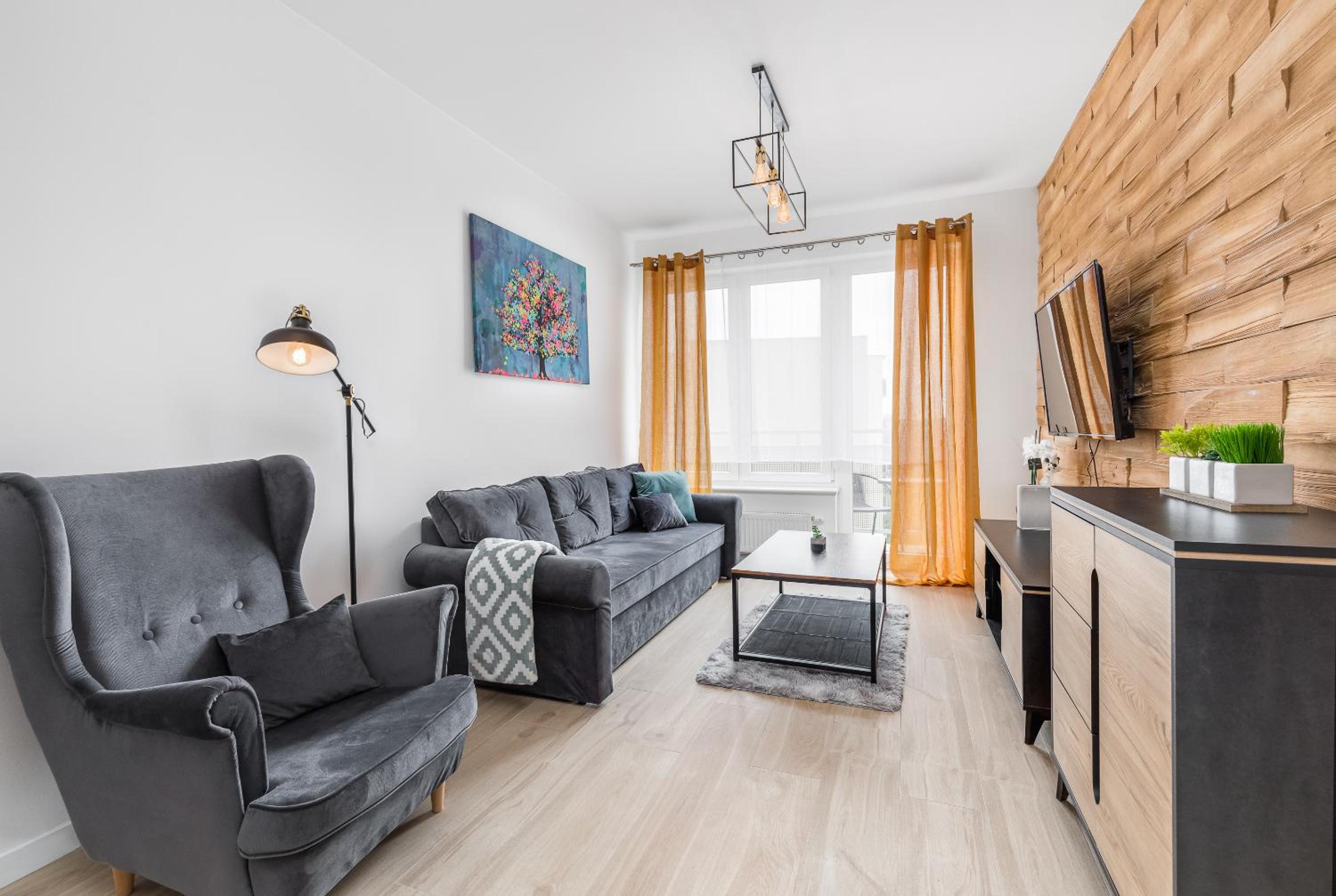 Przytulny apartament 65 w centrum Sczecina