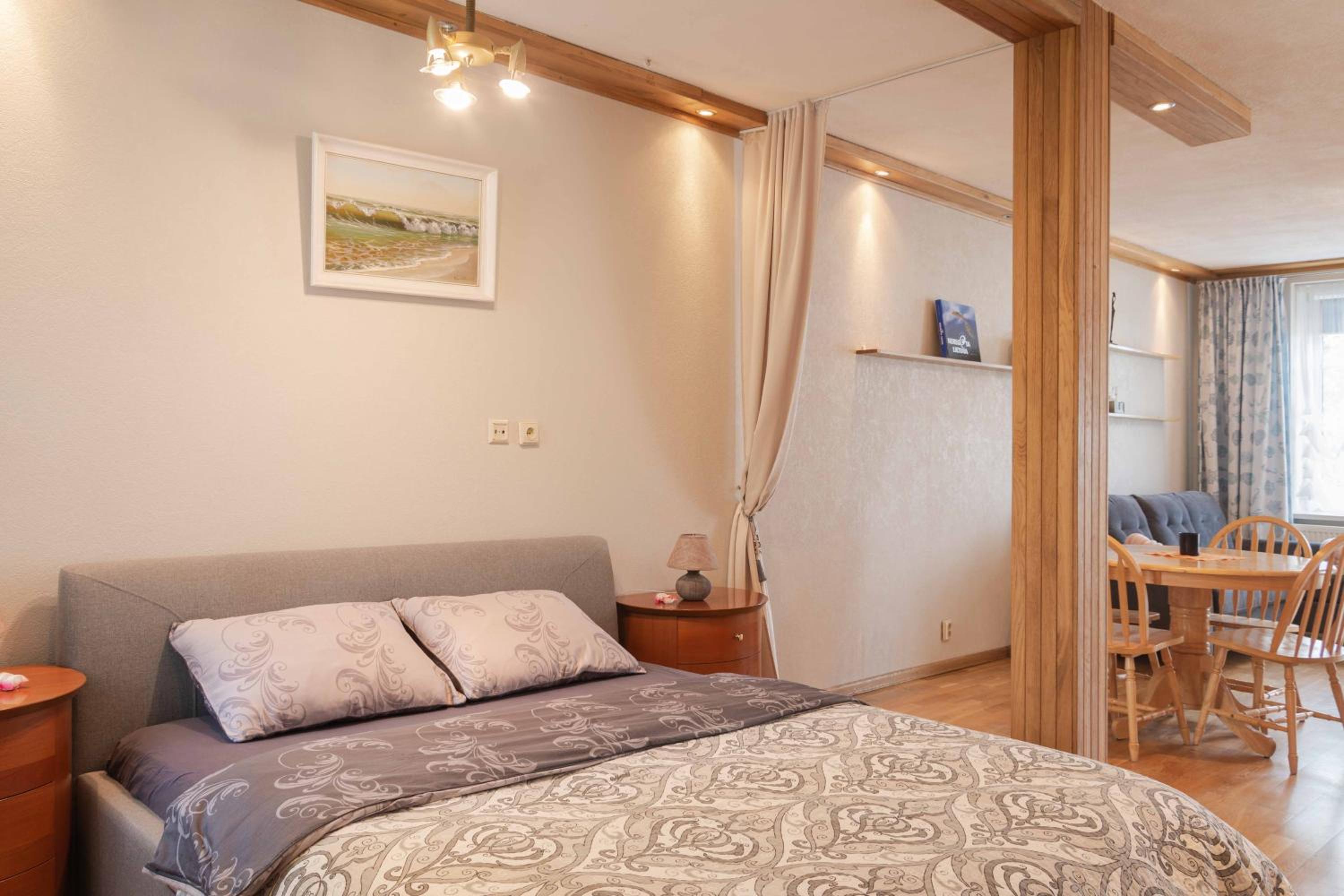 Cozy one room apartment with yard