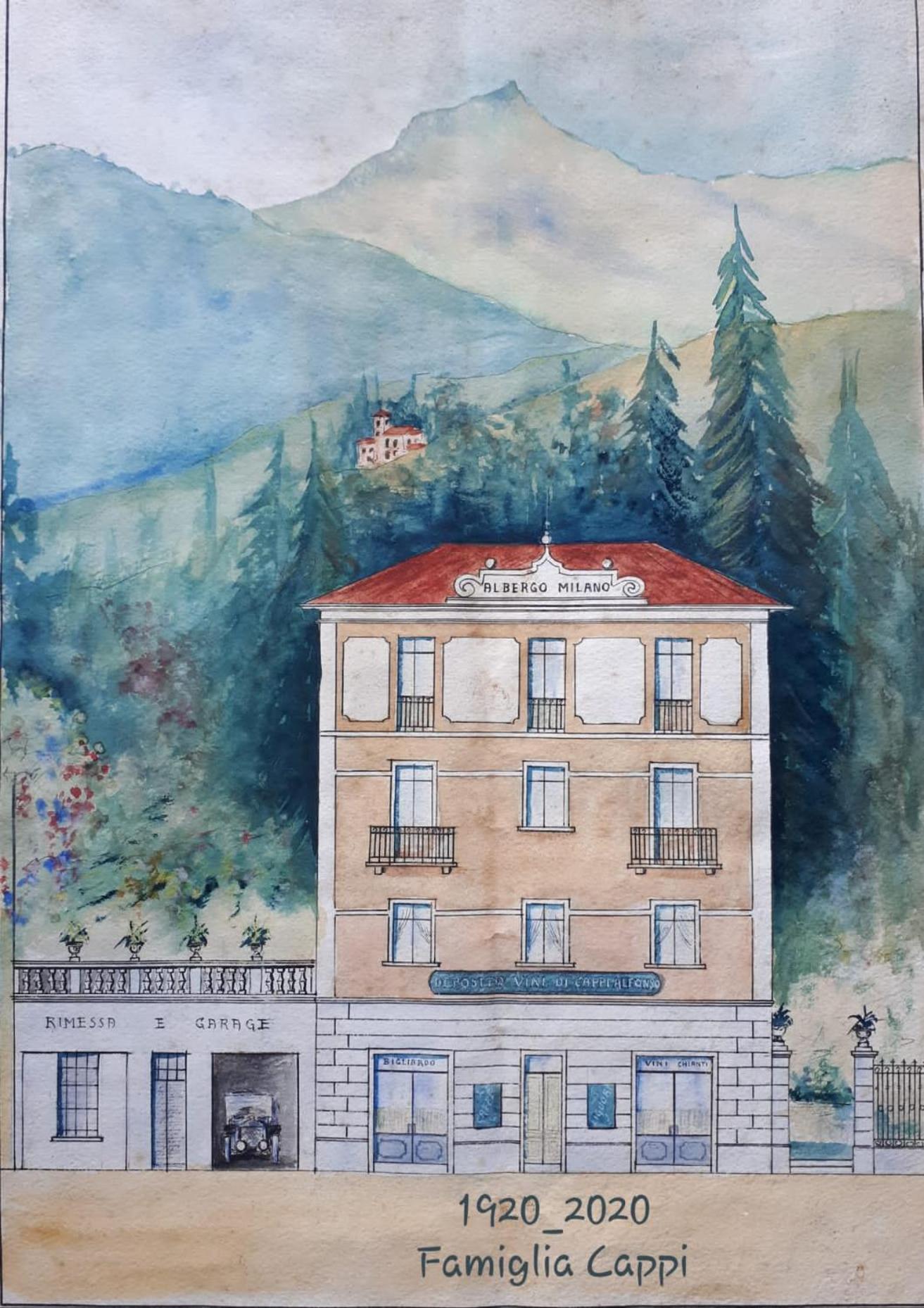 Albergo Milano 1920 view 5