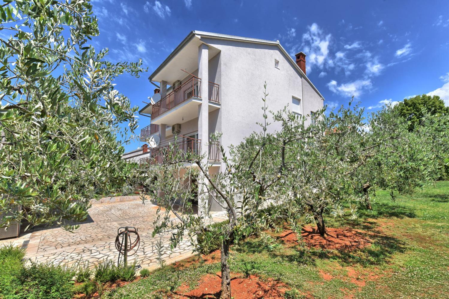 Brezac olive garden apartment view 5
