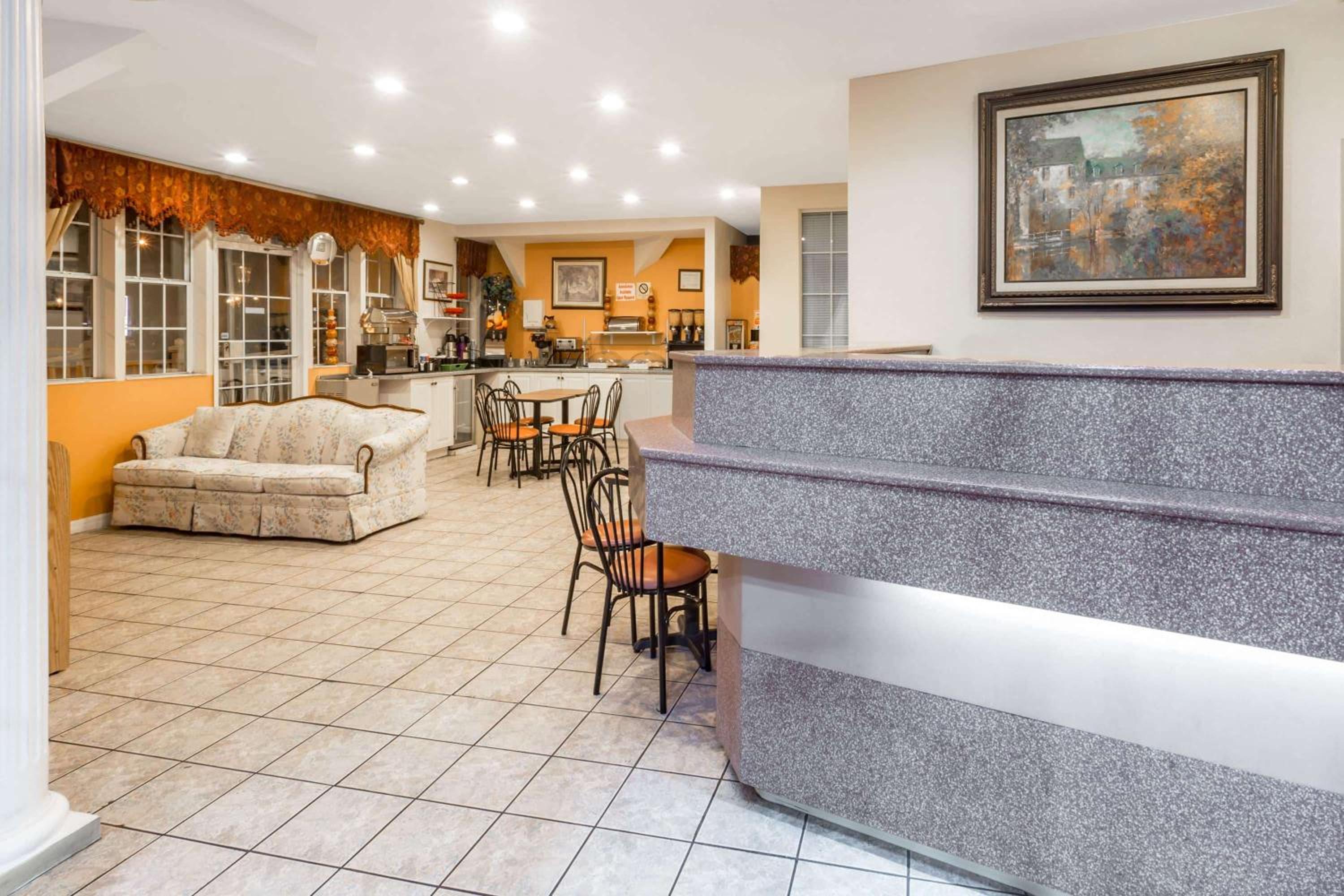 hotel reception