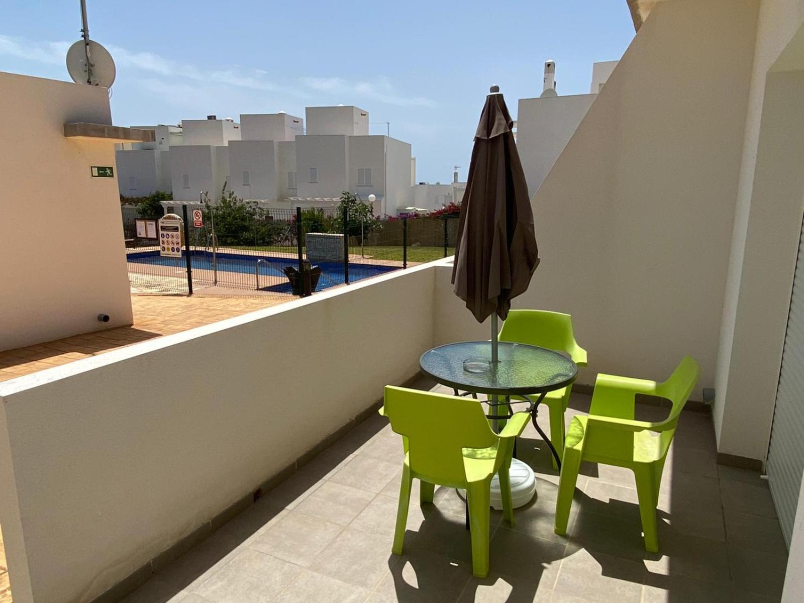 outdoor BBQ area