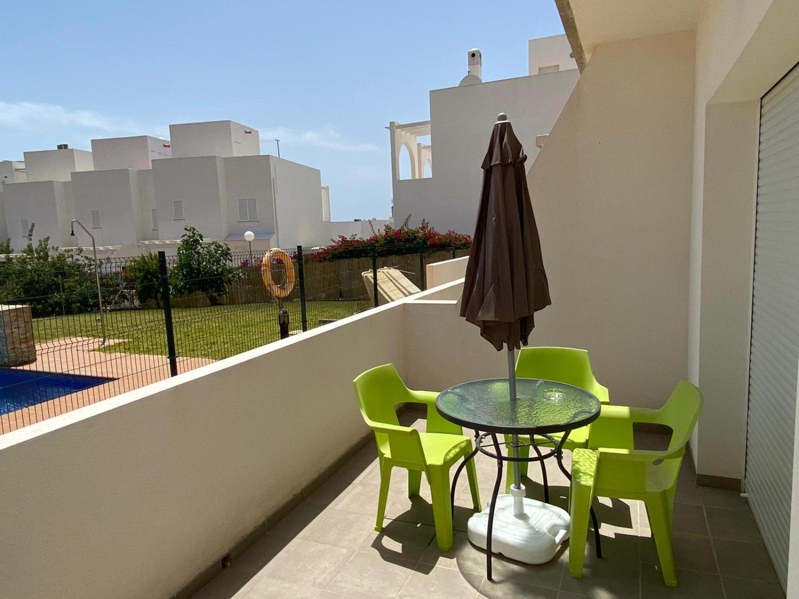 outdoor BBQ area