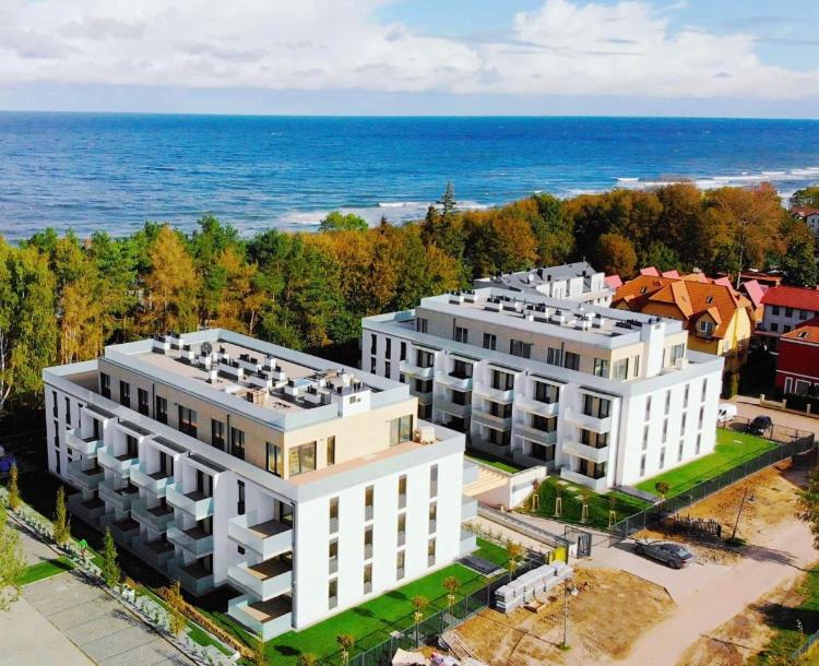 MaryRosie - Apartament przy morzu z miejscem w garażu podziemnym