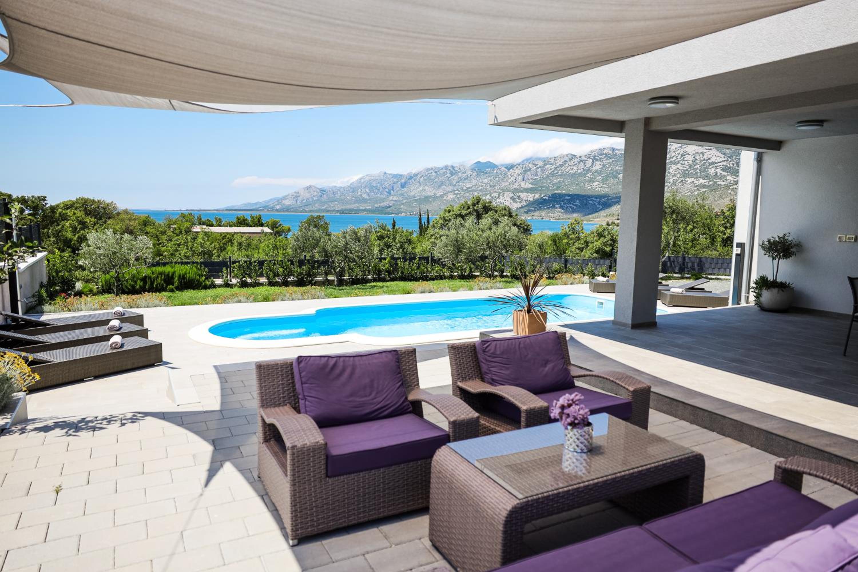 Villa Immortelle with pool and sea view view 5