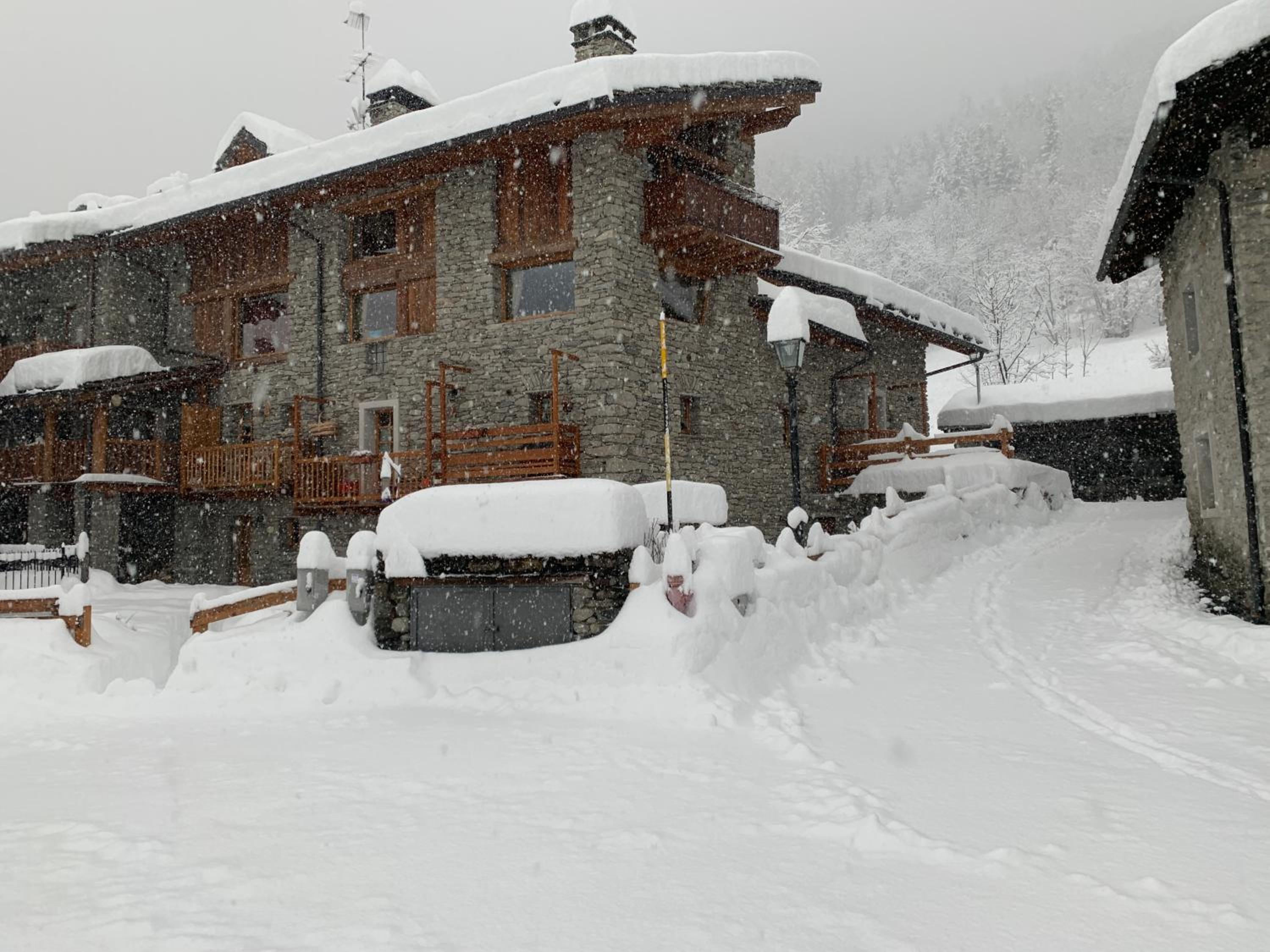 Bilocale pietra e legno immerso nella natura view 3