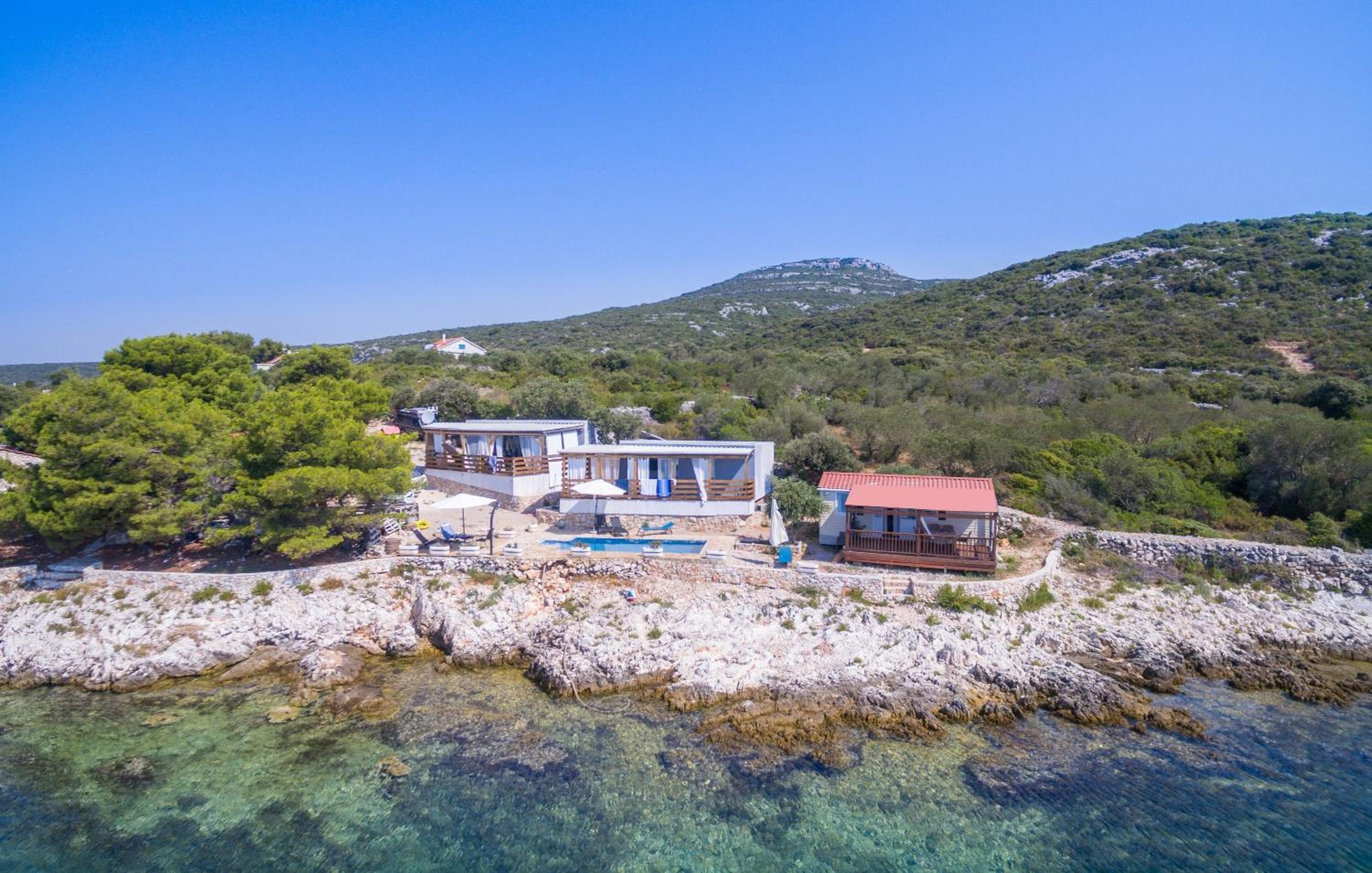 Bungalows with pool Dream of Kornati view 2