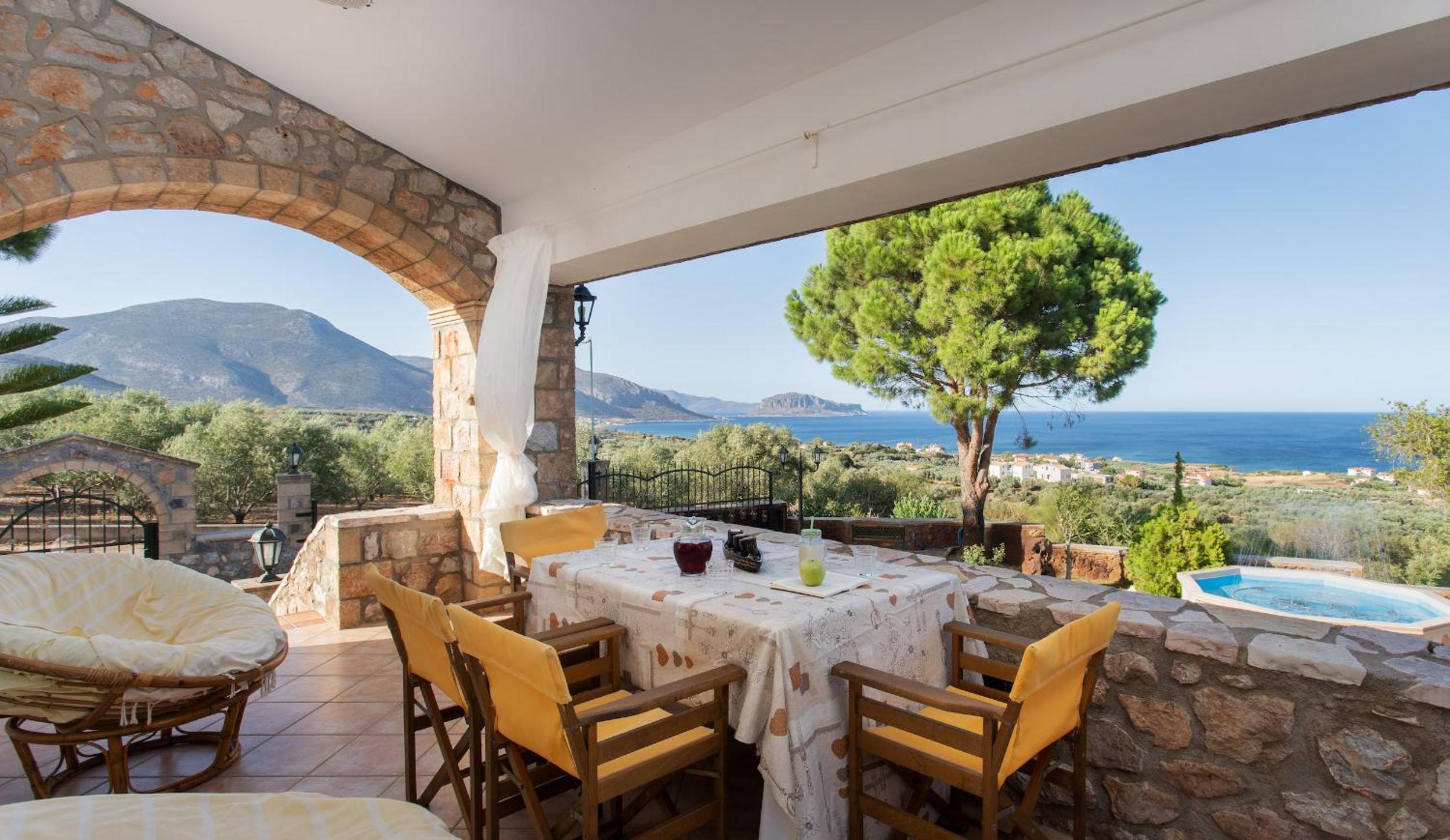 Villa Avlos view 2