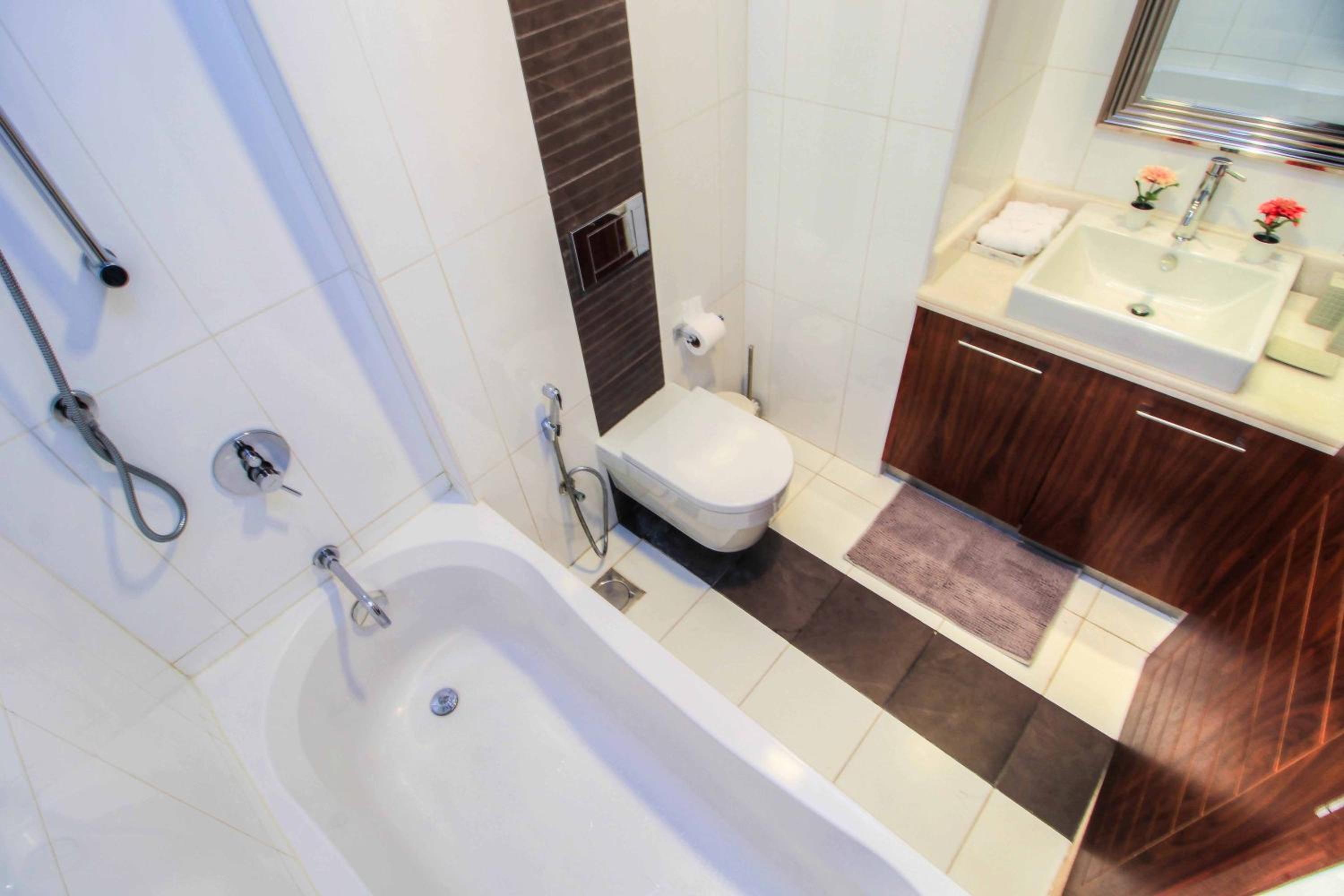 Durrani Homes - Luxurious Studio near Dubai Mall with pool view