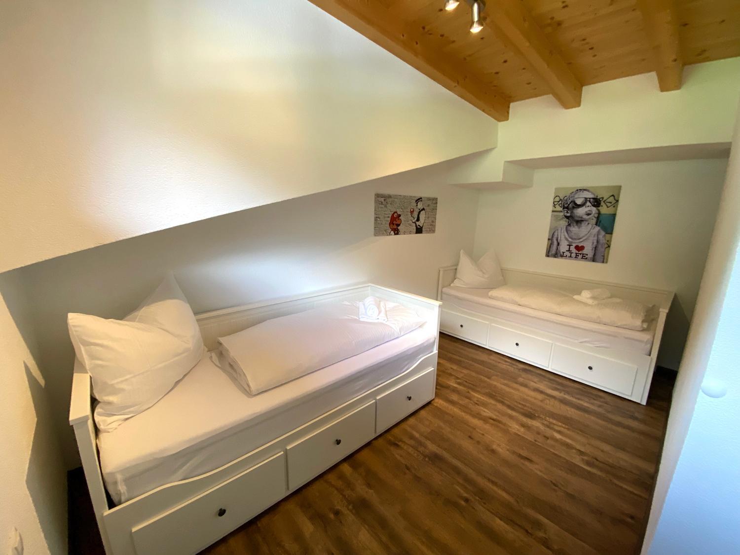 Familien-Apartment mit Balkon und Bergblick