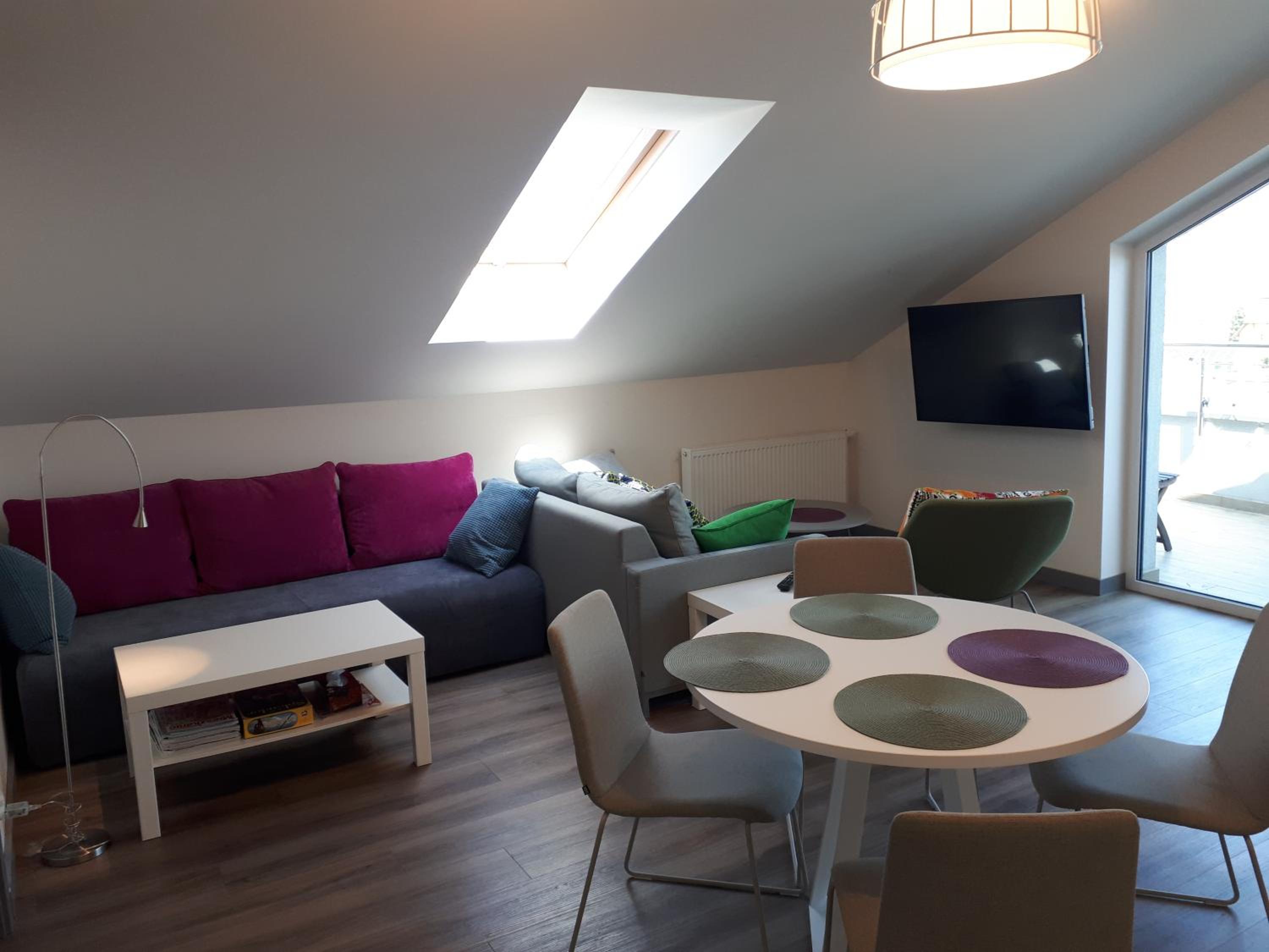 Apartament Beztroski z widokiem na morze 5 Mórz view 3