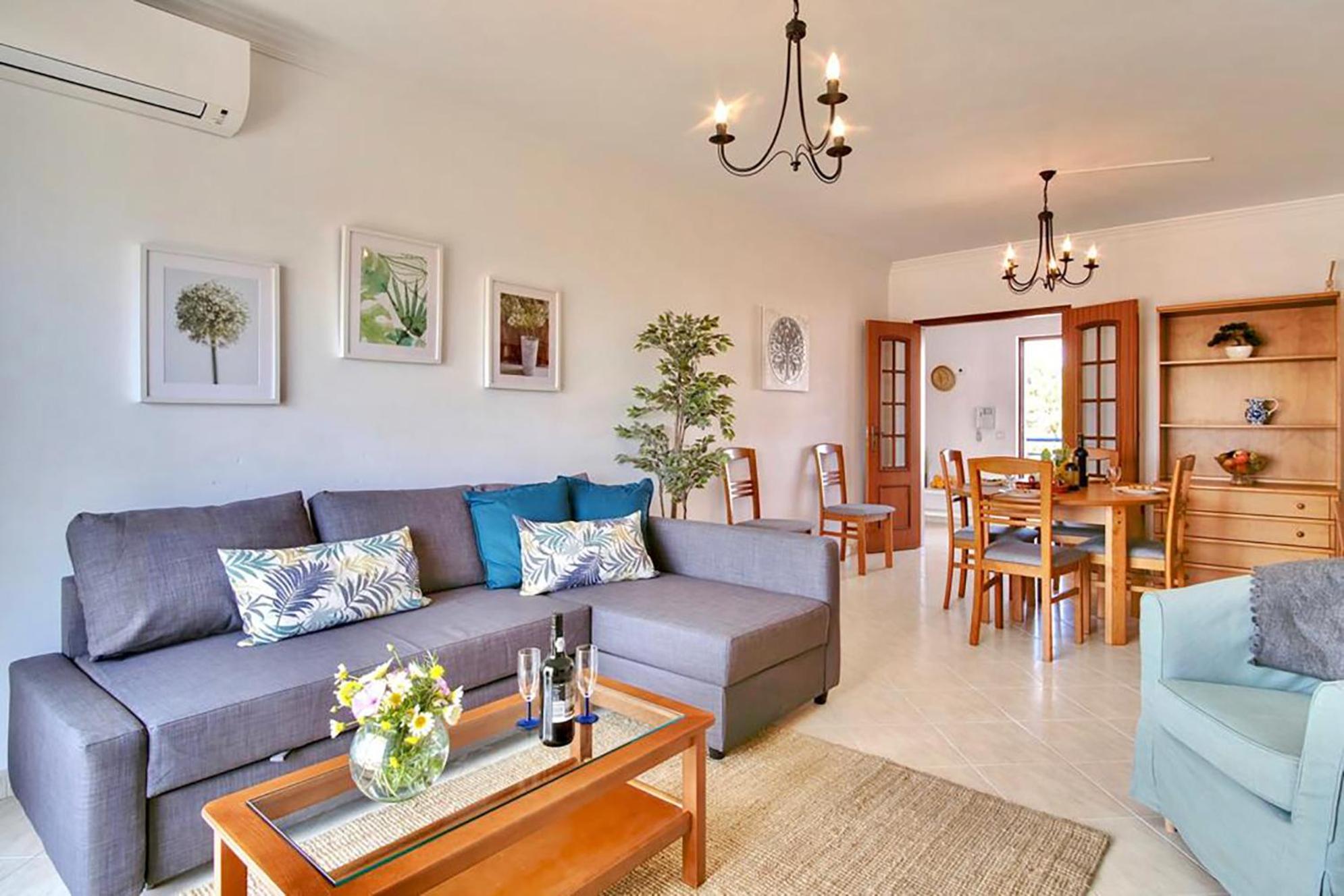 Colina Sol T2 Quarteira Beach view 3