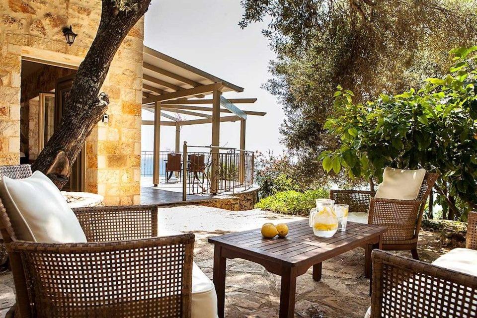 Unique Kefalonia Villa Villa Kalou Cottage Sea Views Lourdas