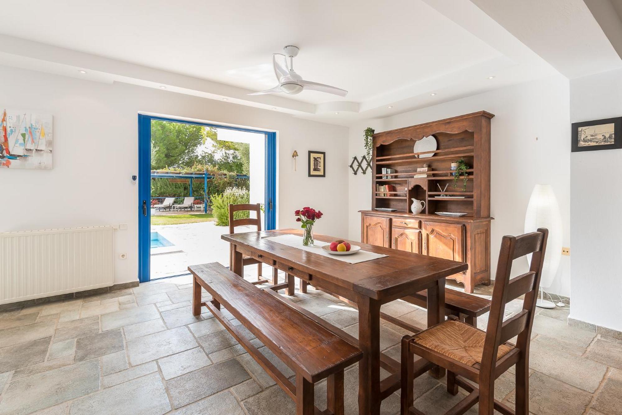 Summer Villa Pasiphae Private Pool - BBQ - Beach 2min view 4