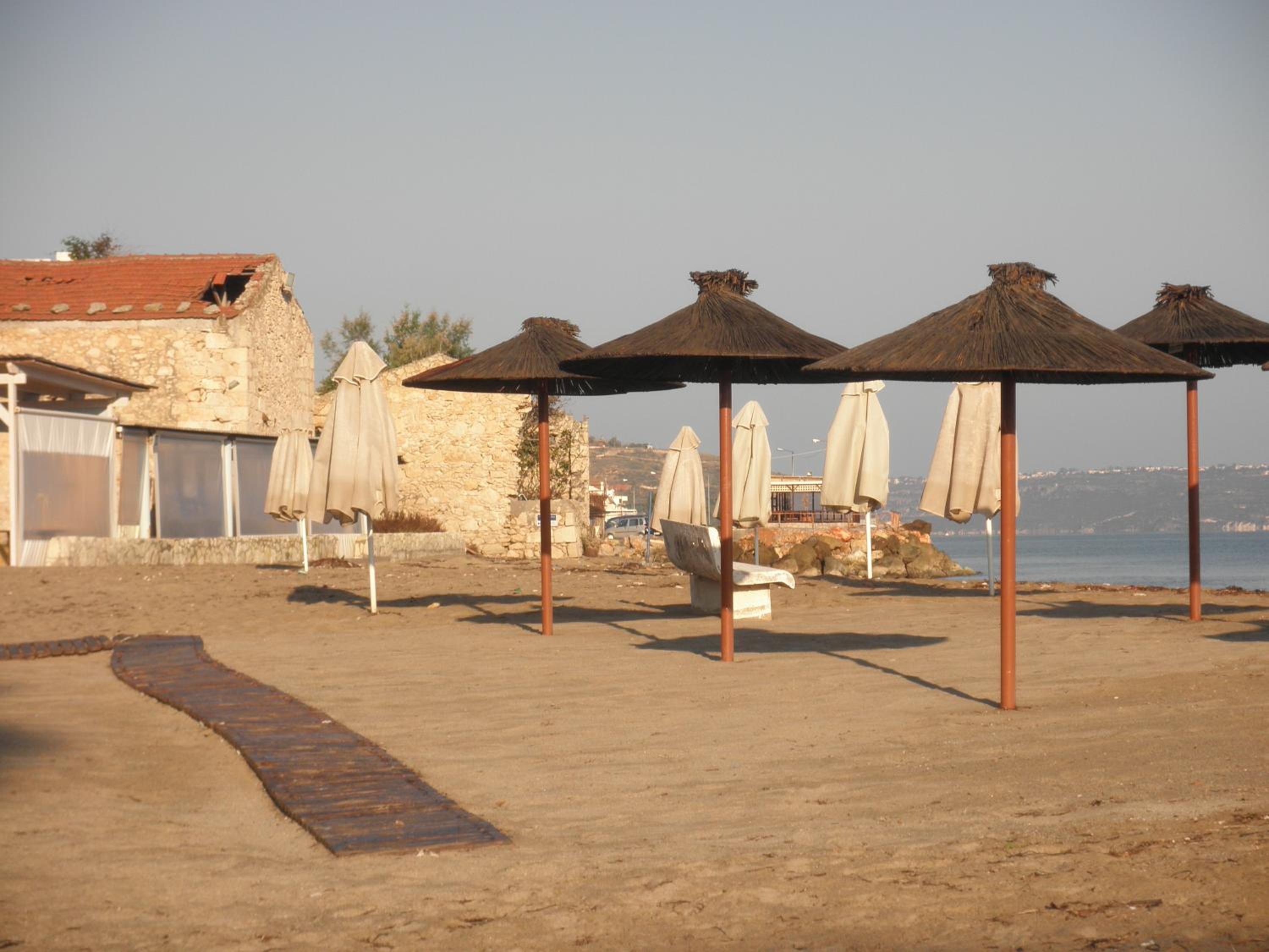 outdoor BBQ area