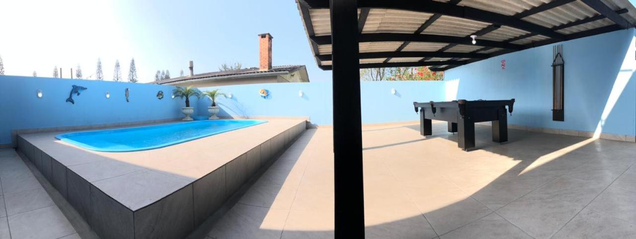 outdoor BBQ area