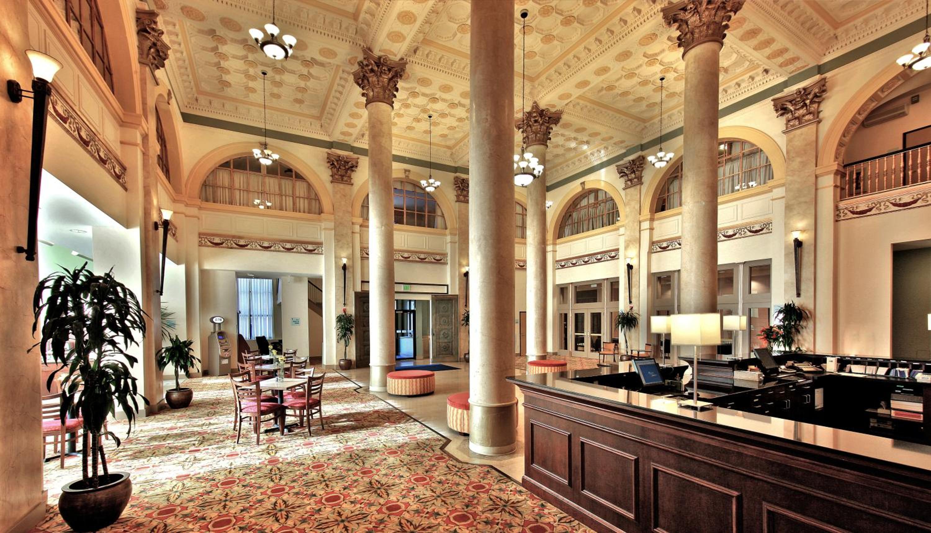 hotel reception