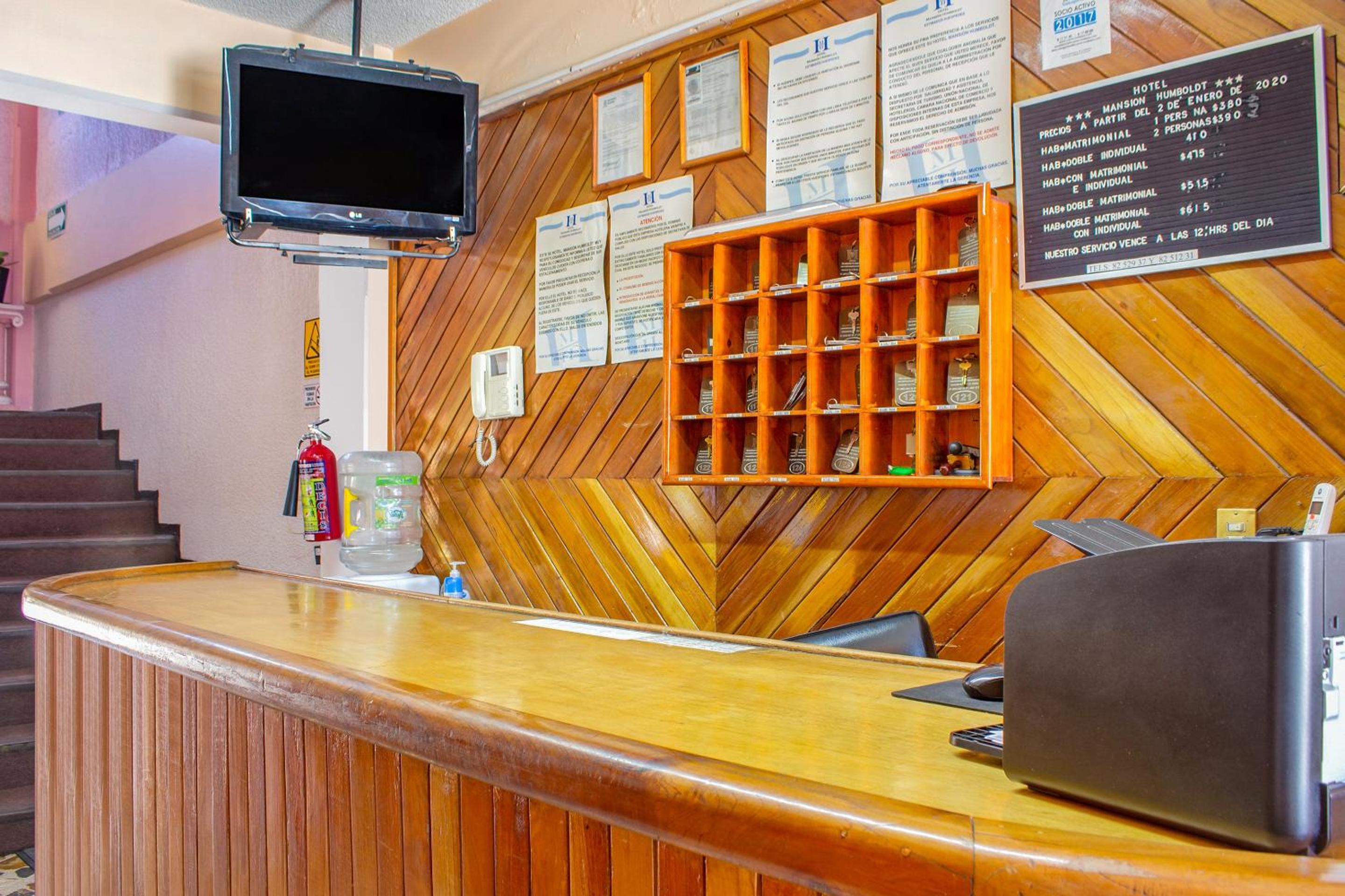 hotel reception