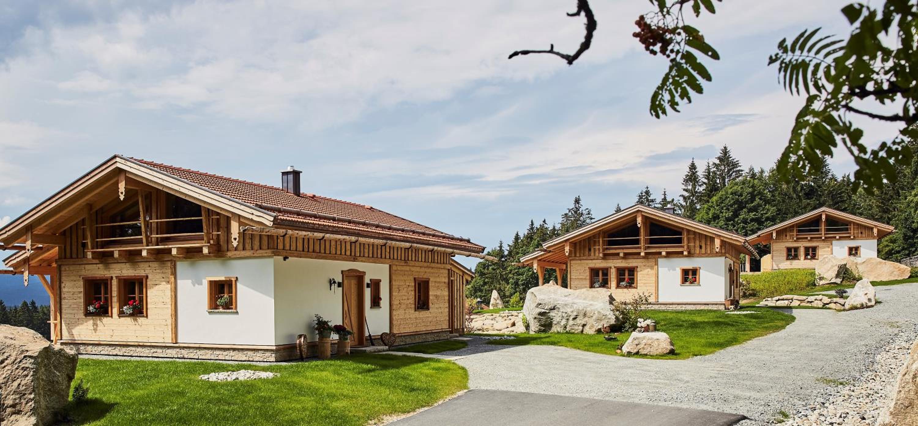 Dreisessel-Chalets im bayerischen Wald