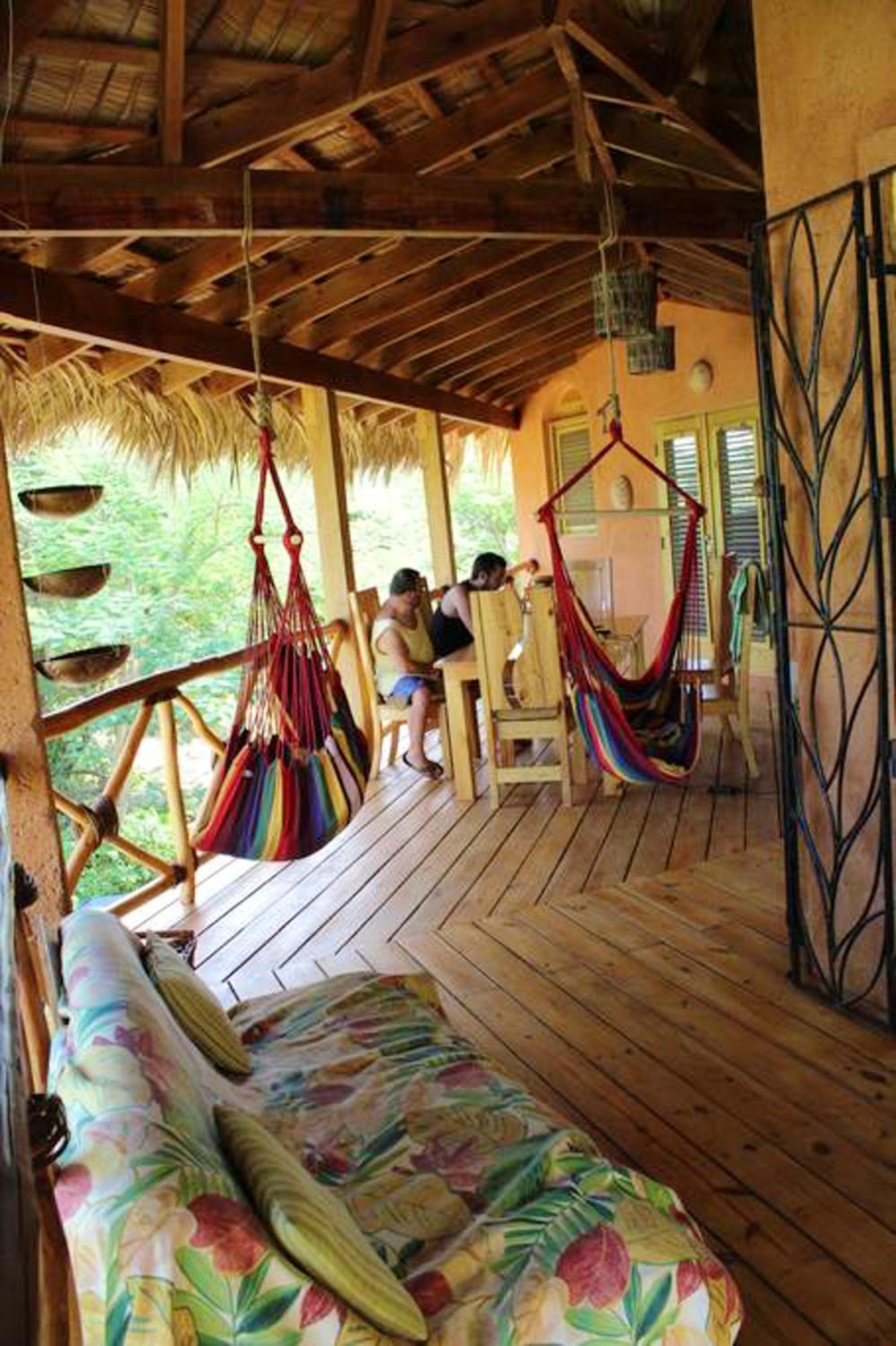 3 bedrooms house at Las Galeras 200 m away from the beach with sea view enclosed garden and wifi