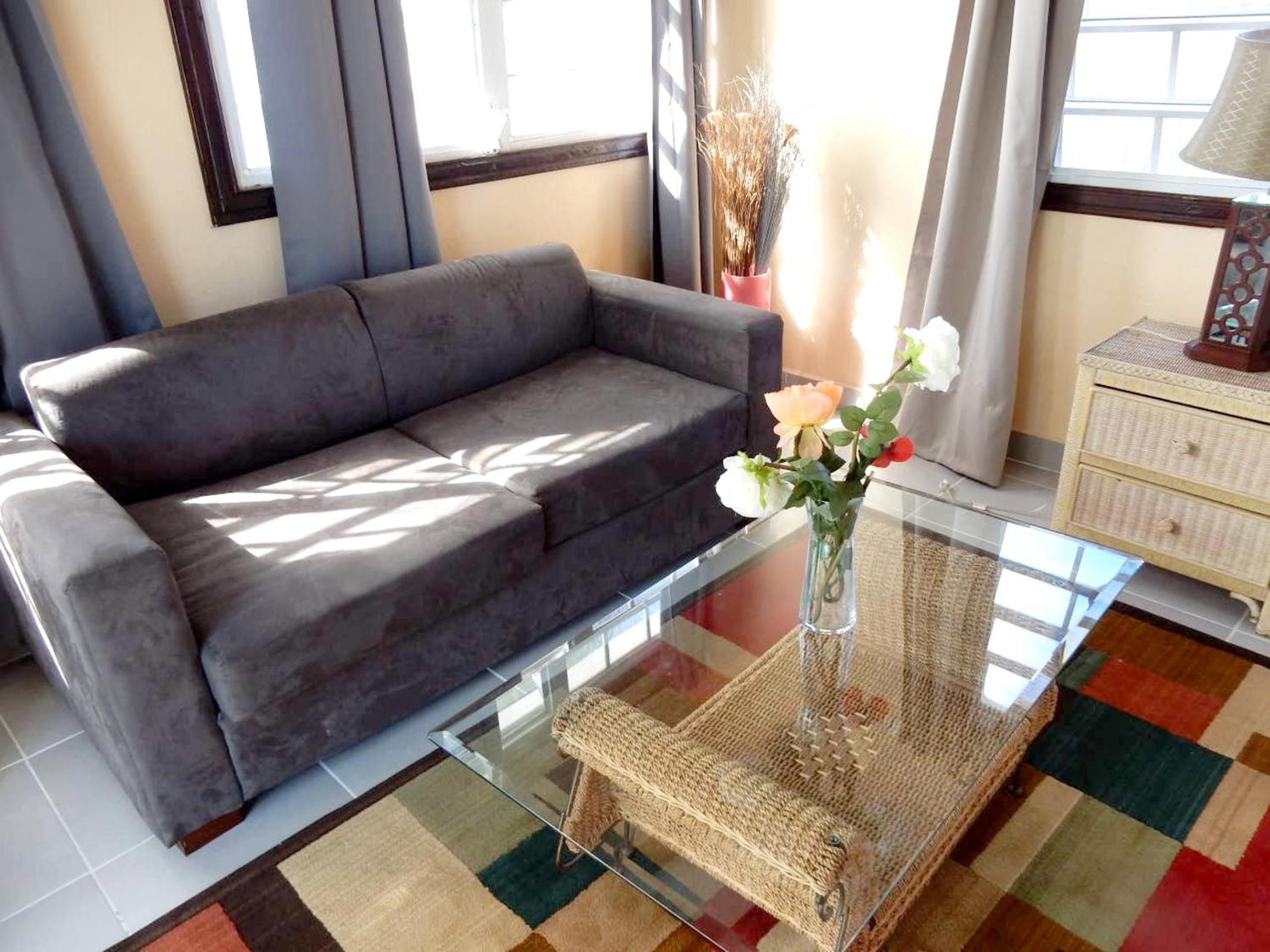 One bedroom house at Saint Martin 100 m away from the beach with sea view garden and wifi view 5