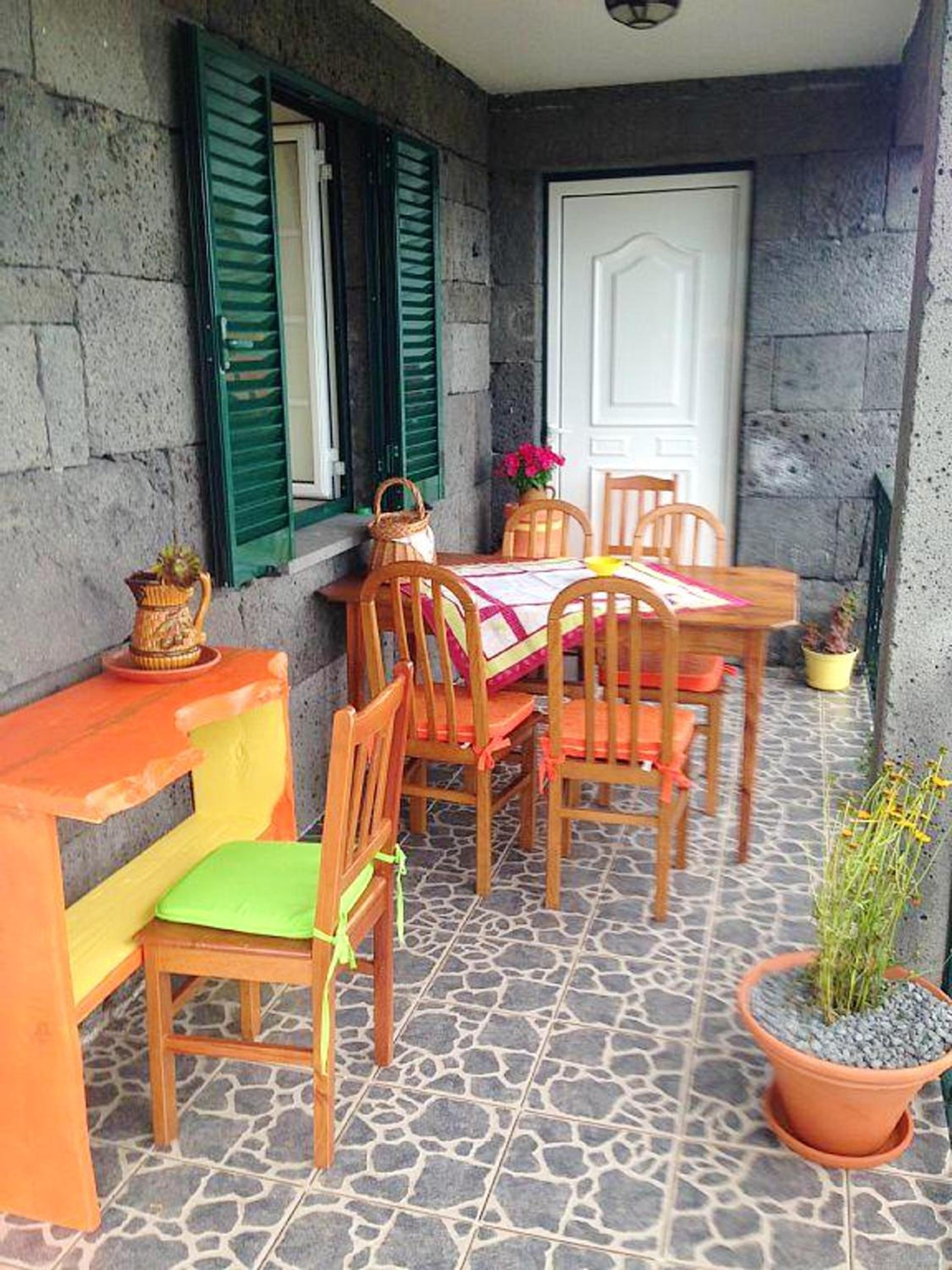3 bedrooms house with sea view enclosed garden and wifi at Prainha 4 km away from the beach