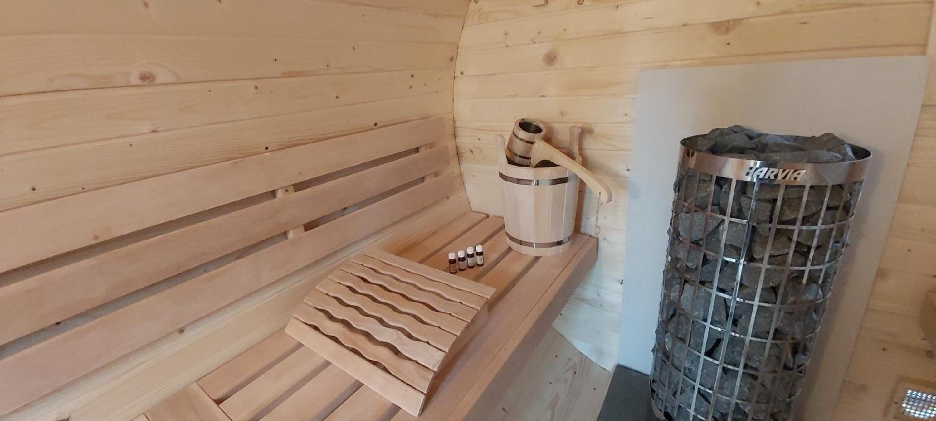 outdoor BBQ area