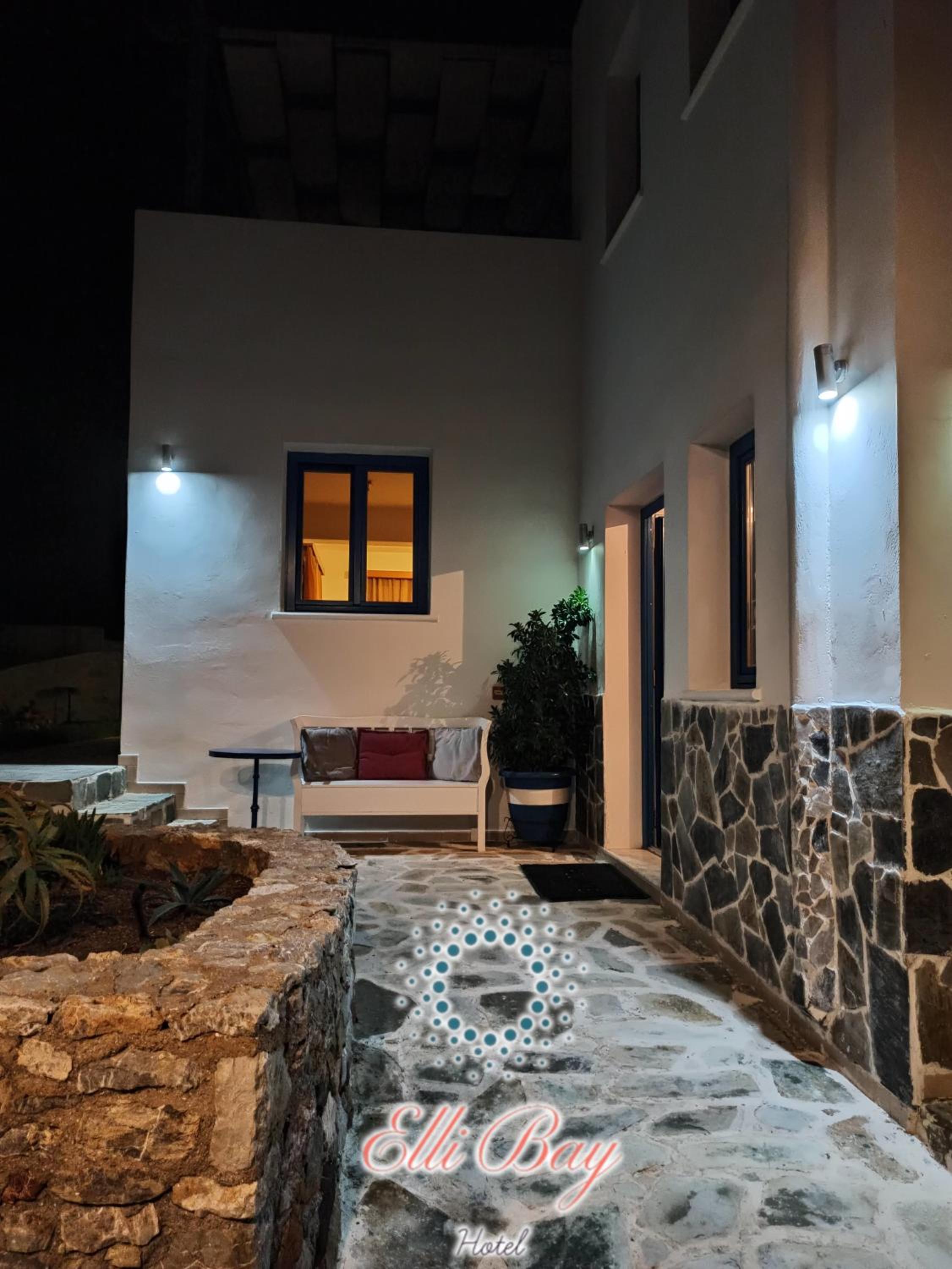outdoor BBQ area
