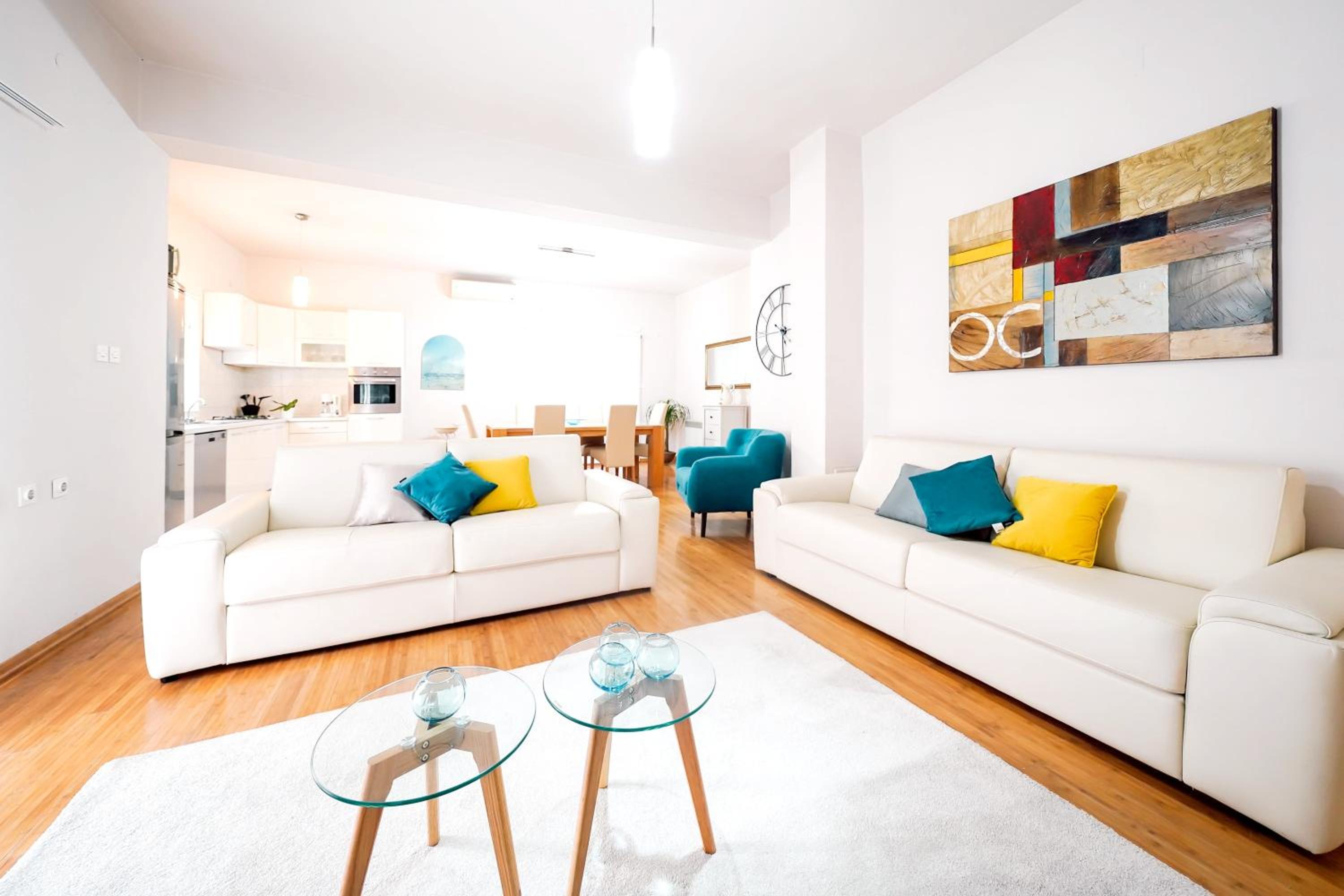 3 bedrooms appartement at Ljubac 300 m away from the beach with sea view shared pool and furnished garden