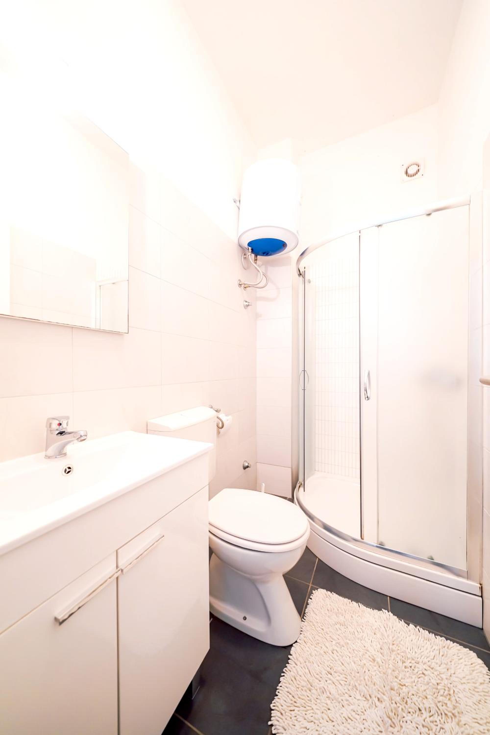 3 bedrooms appartement at Ljubac 300 m away from the beach with sea view shared pool and furnished garden
