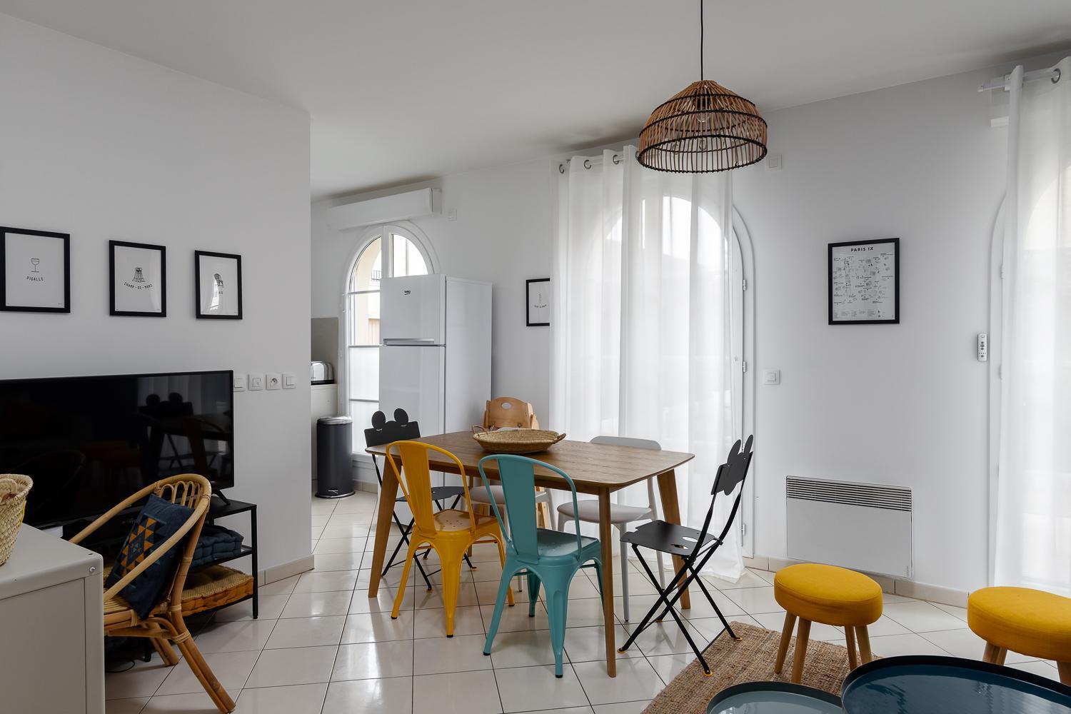 Apartment 2 Bedroomed Near Disneyland Paris with Garden Parking at Serris view 3