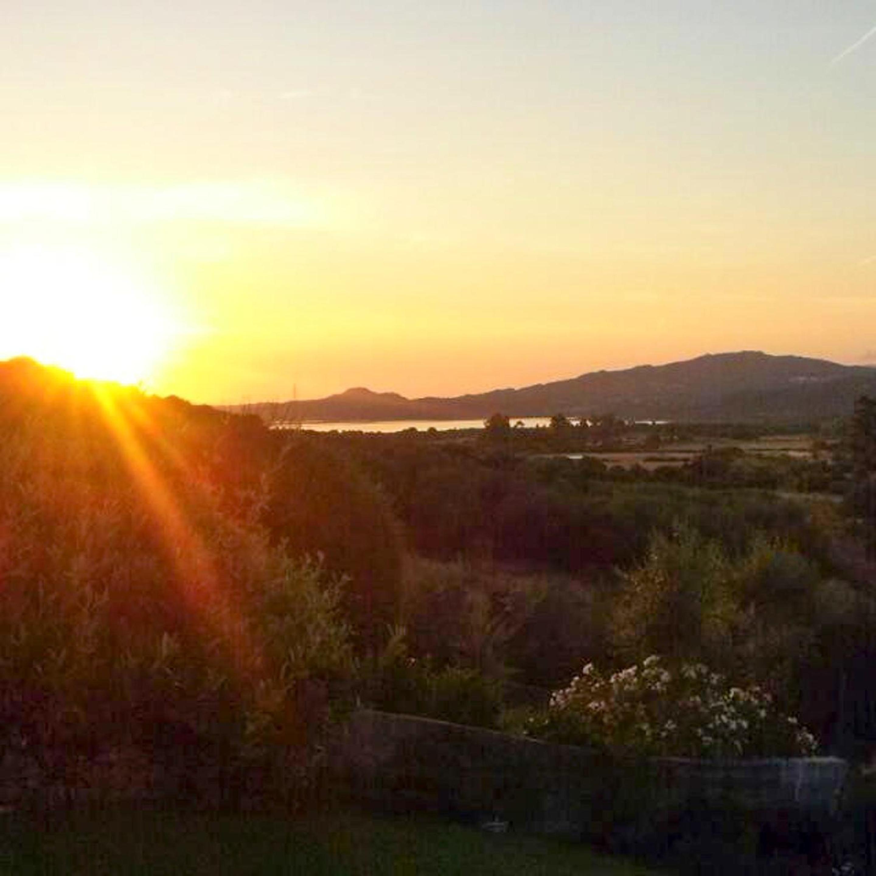2 bedrooms appartement with sea view enclosed garden and wifi at Olbia 6 km away from the beach
