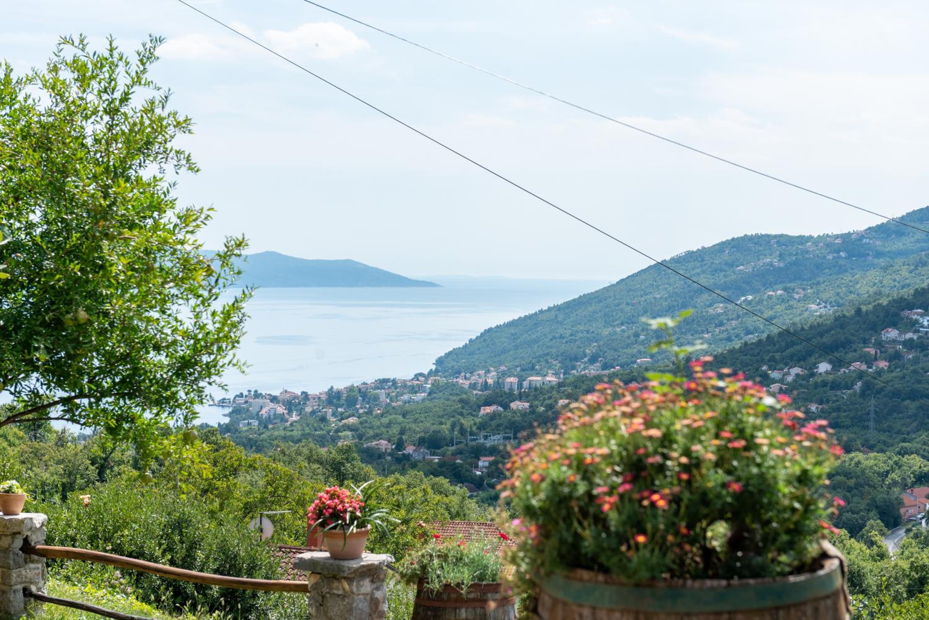 Sea View Apartment with Garden near Opatija view 3