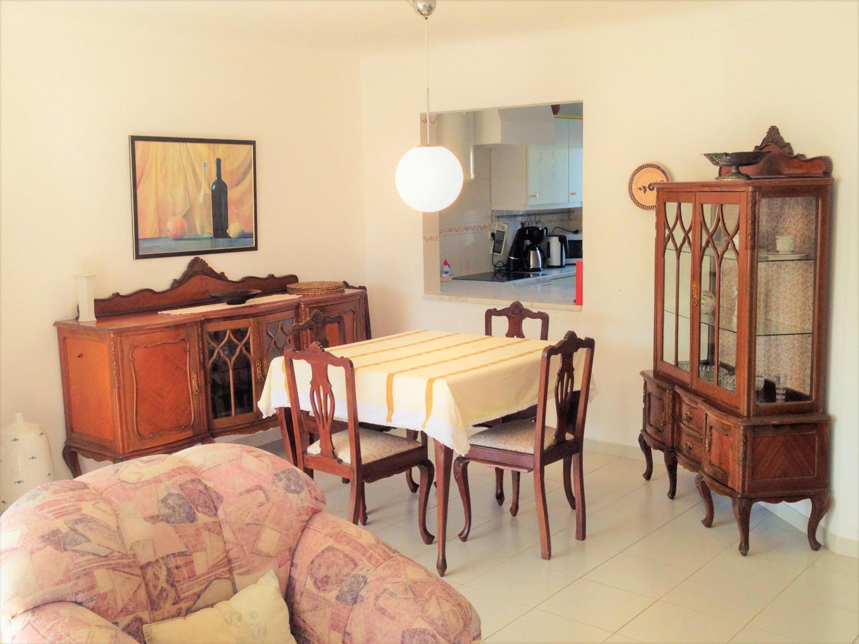2 bedrooms appartement at Carvoeiro 500 m away from the beach with shared pool enclosed garden and wifi