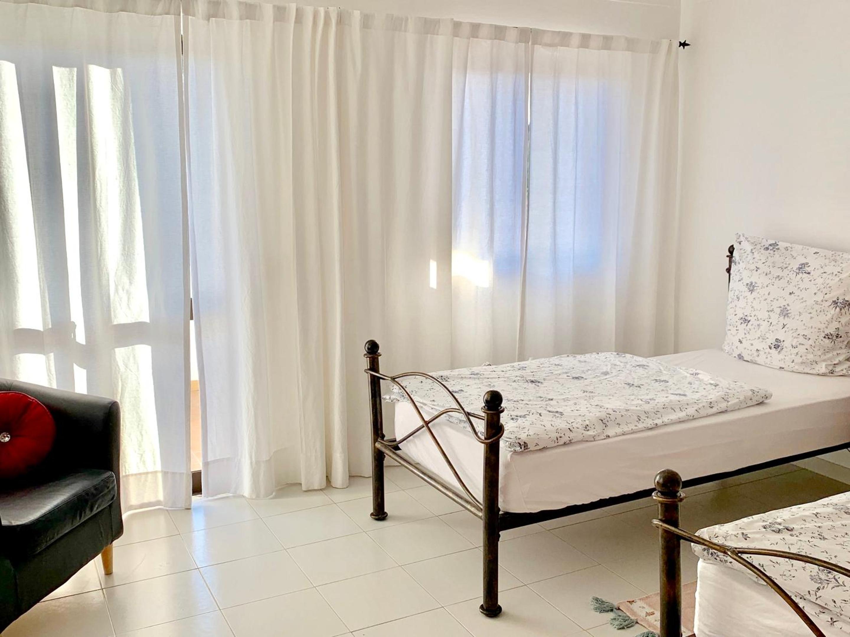 2 bedrooms appartement at Carvoeiro 500 m away from the beach with shared pool enclosed garden and wifi